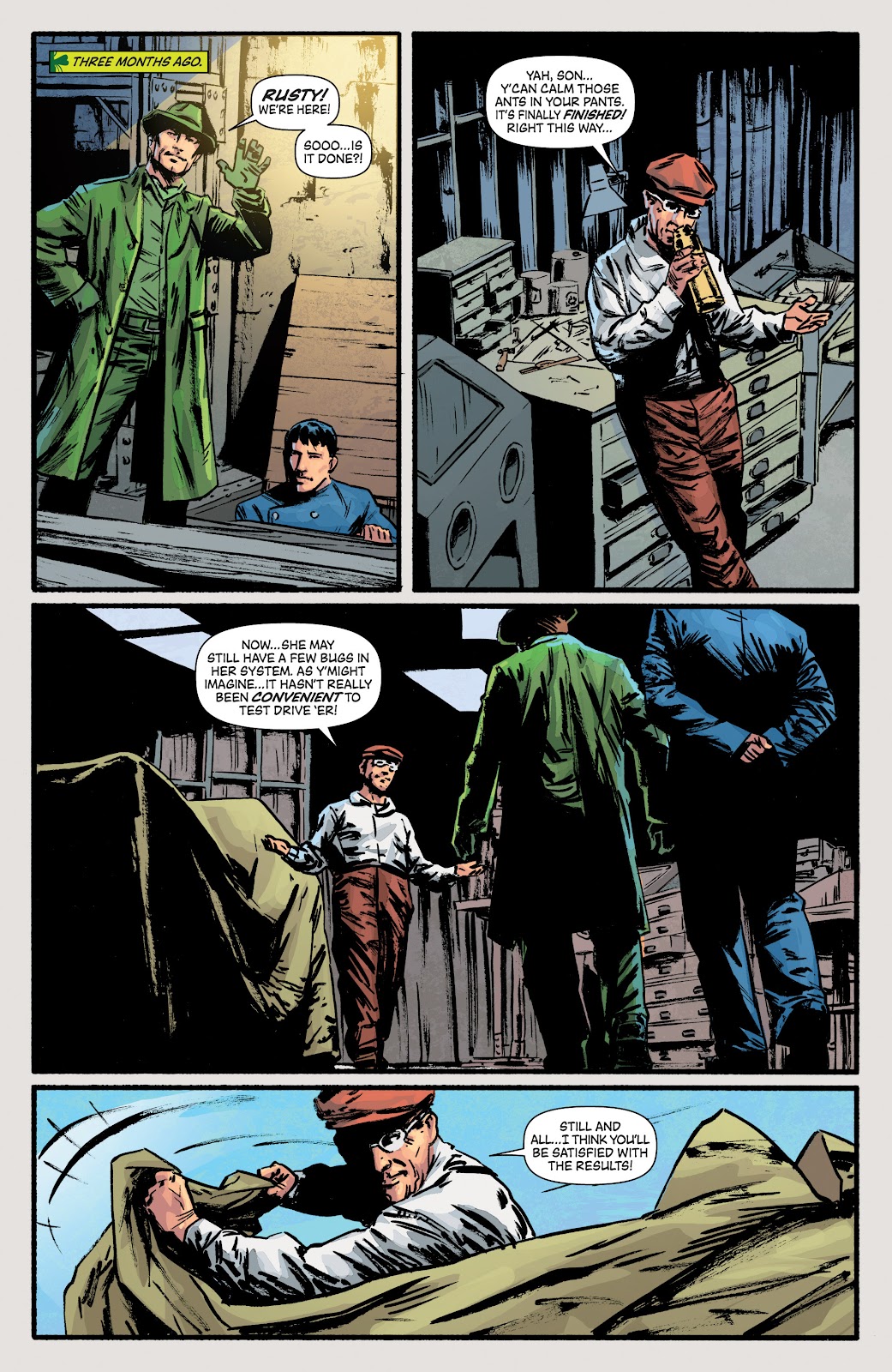 Green Hornet: Year One issue 11 - Page 4