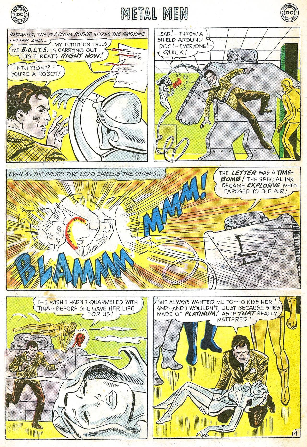Read online Metal Men (1963) comic -  Issue #15 - 6