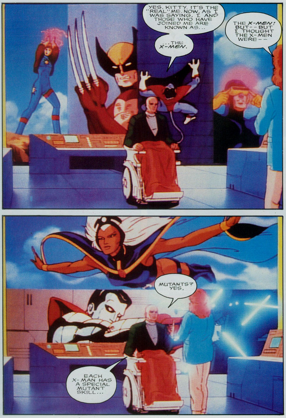 Read online The X-Men Animation Special Graphic Novel comic -  Issue # Full - 12