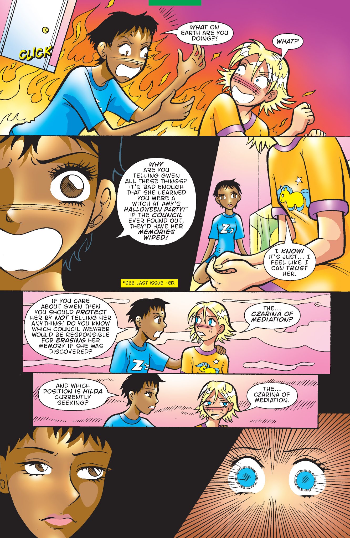 Read online Sabrina the Teenage Witch (2000) comic -  Issue #62 - 7