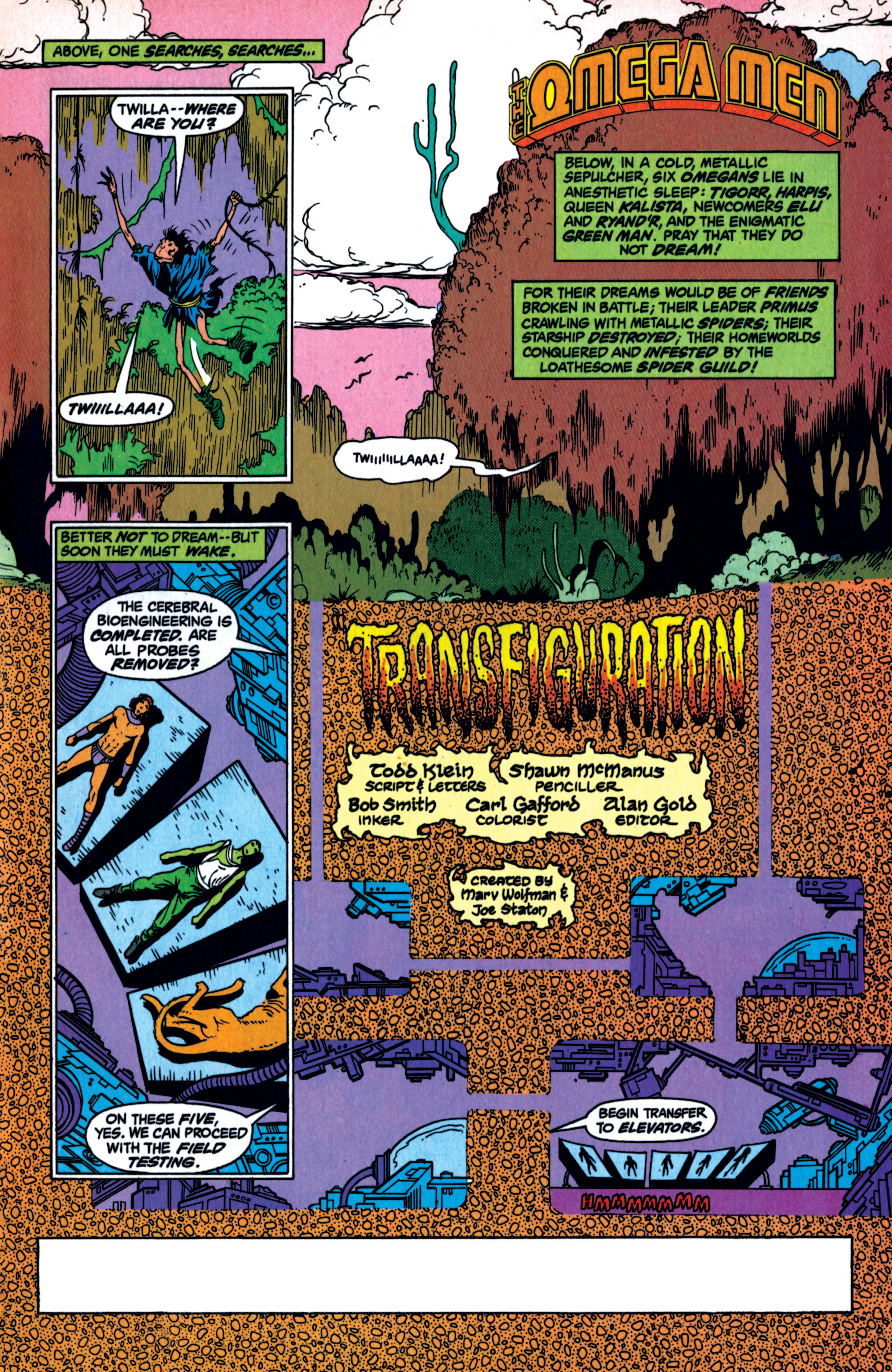 Read online The Omega Men (1983) comic -  Issue #27 - 2