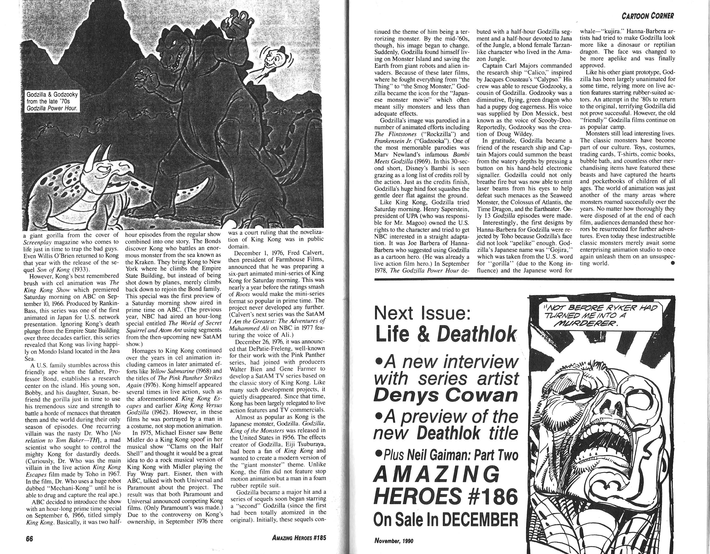 Read online Amazing Heroes comic -  Issue #185 - 34