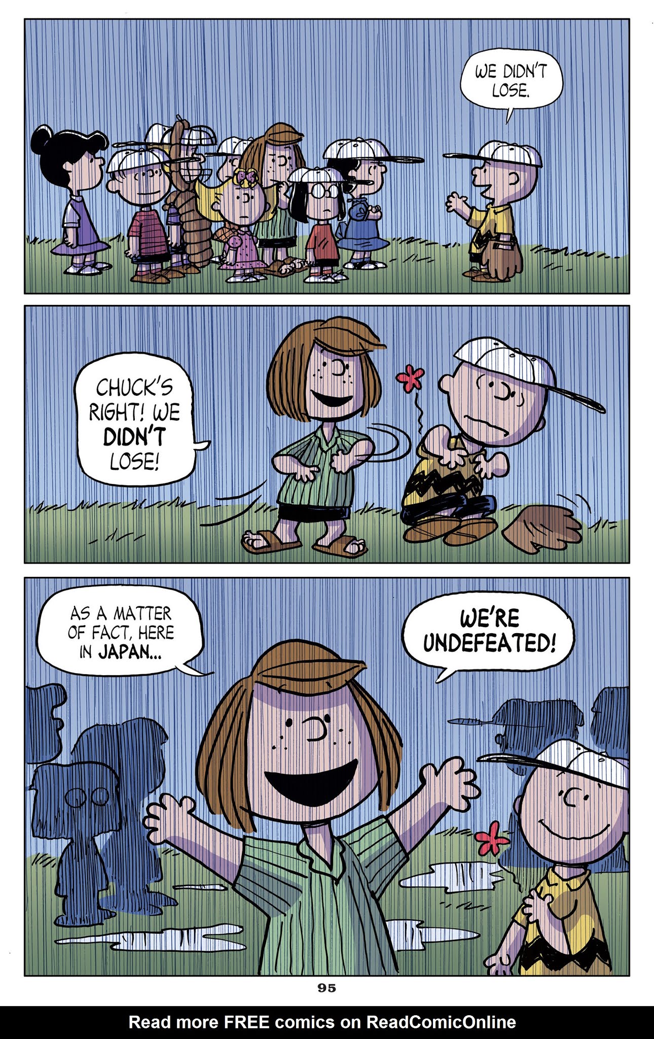 Read online Peanuts: It's Tokyo, Charlie Brown! comic -  Issue # TPB - 94