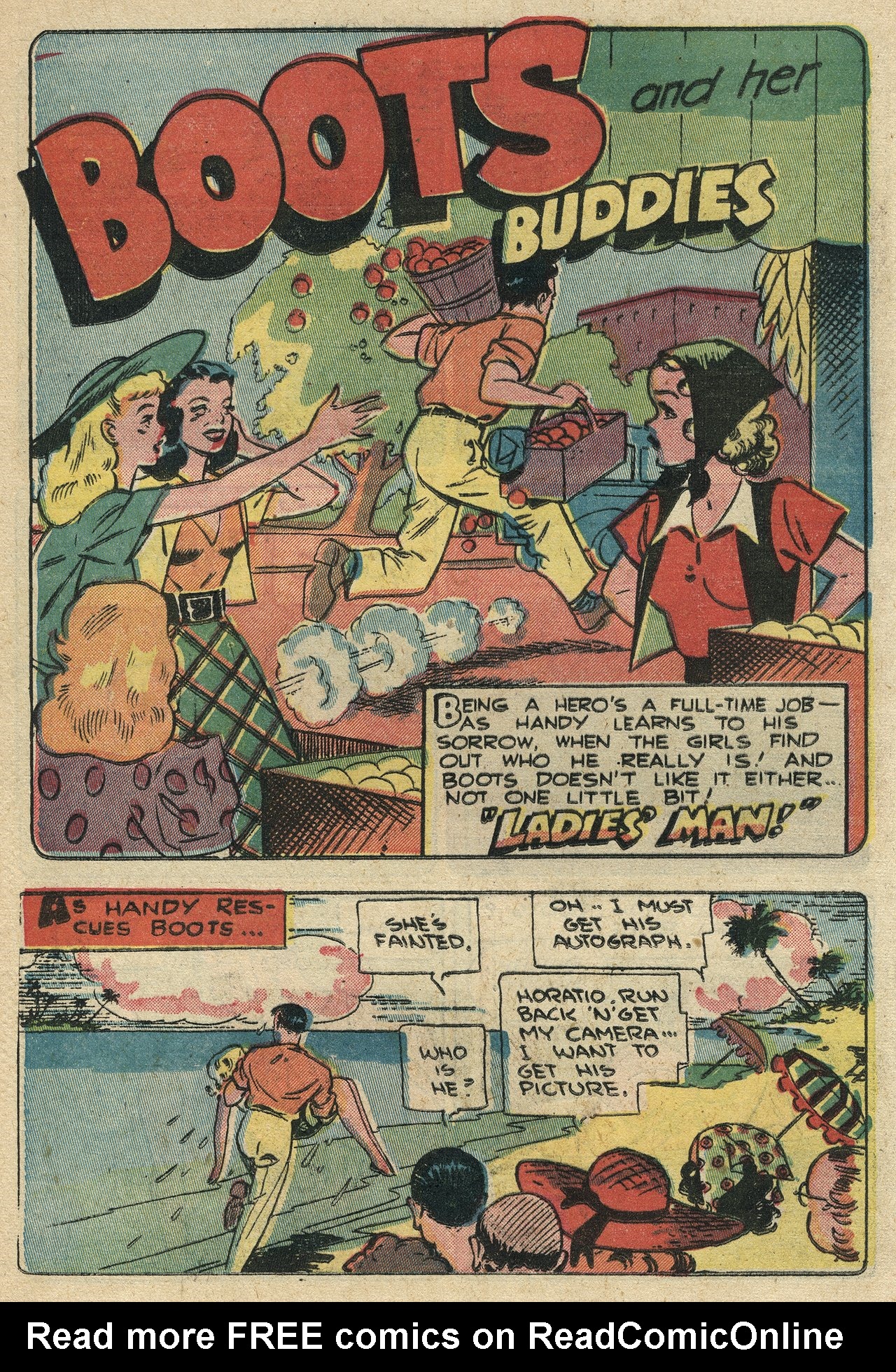 Read online Boots and Her Buddies (1948) comic -  Issue #6 - 12