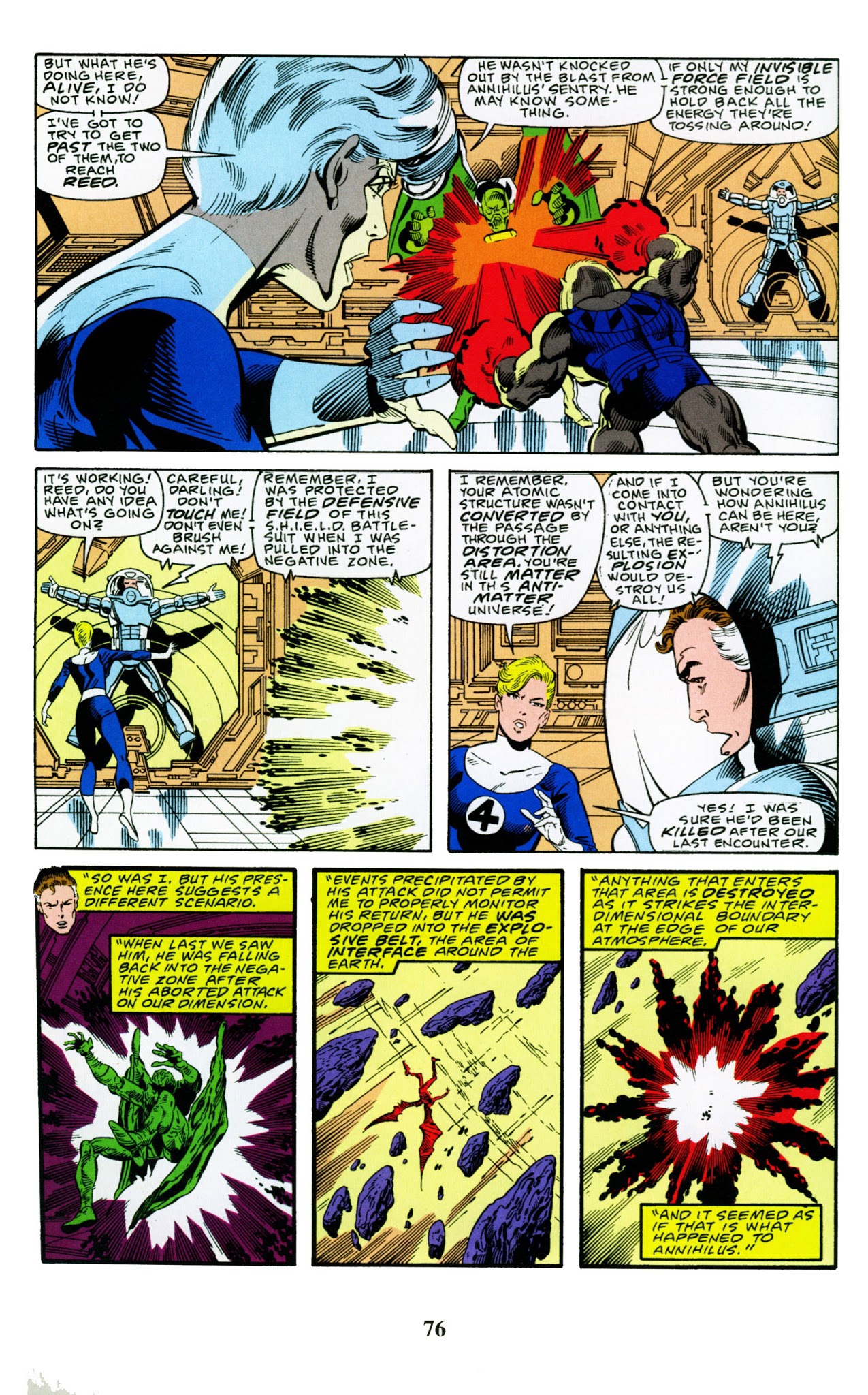 Read online Fantastic Four Visionaries: John Byrne comic -  Issue # TPB 8 - 78