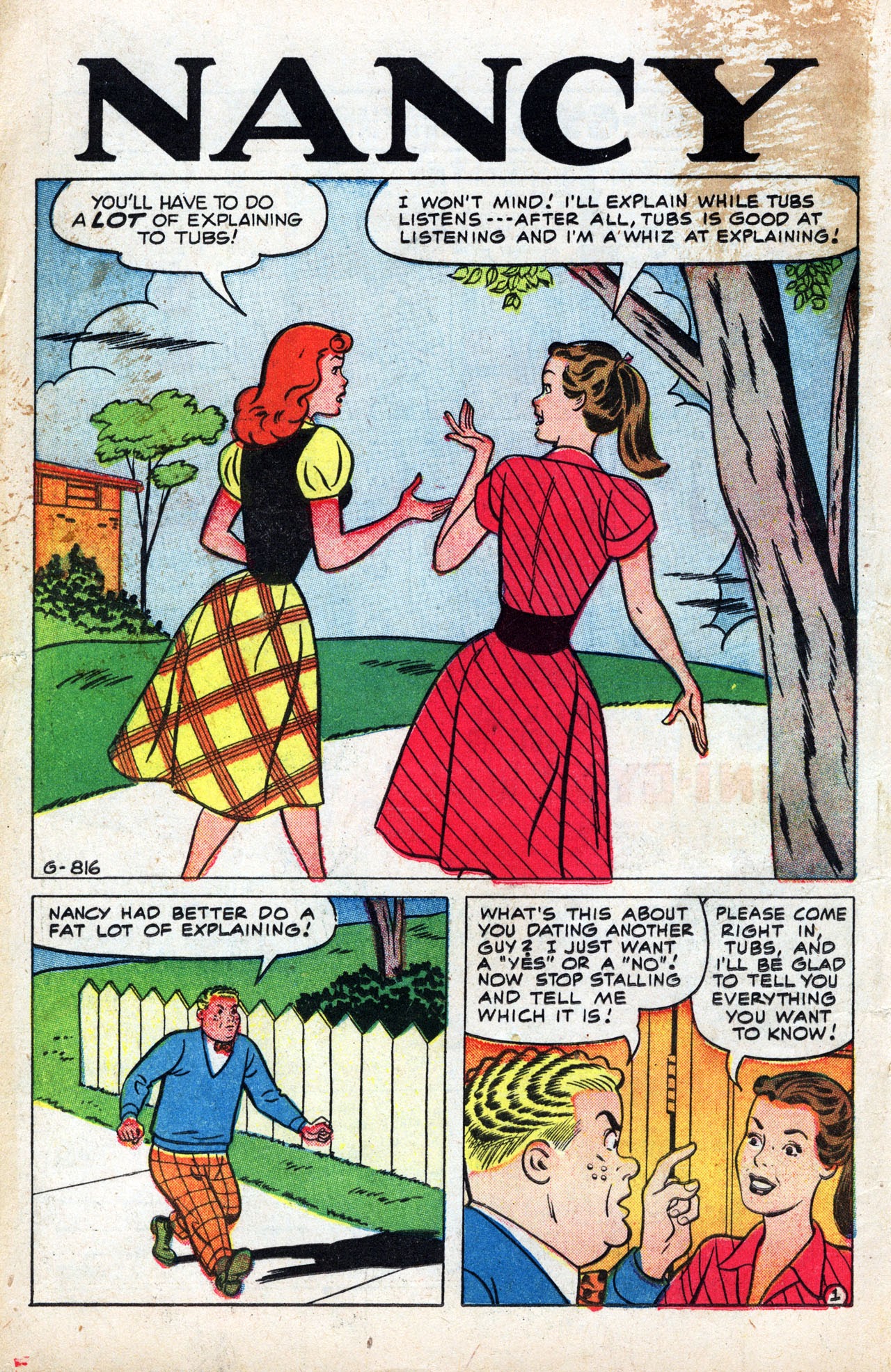 Read online Patsy and her Pals comic -  Issue #16 - 18