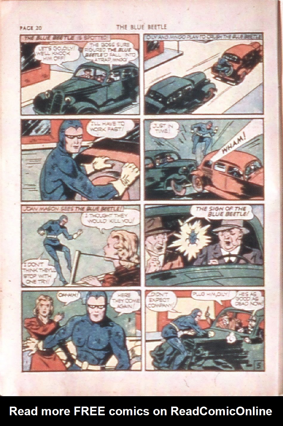 Read online The Blue Beetle comic -  Issue #7 - 22