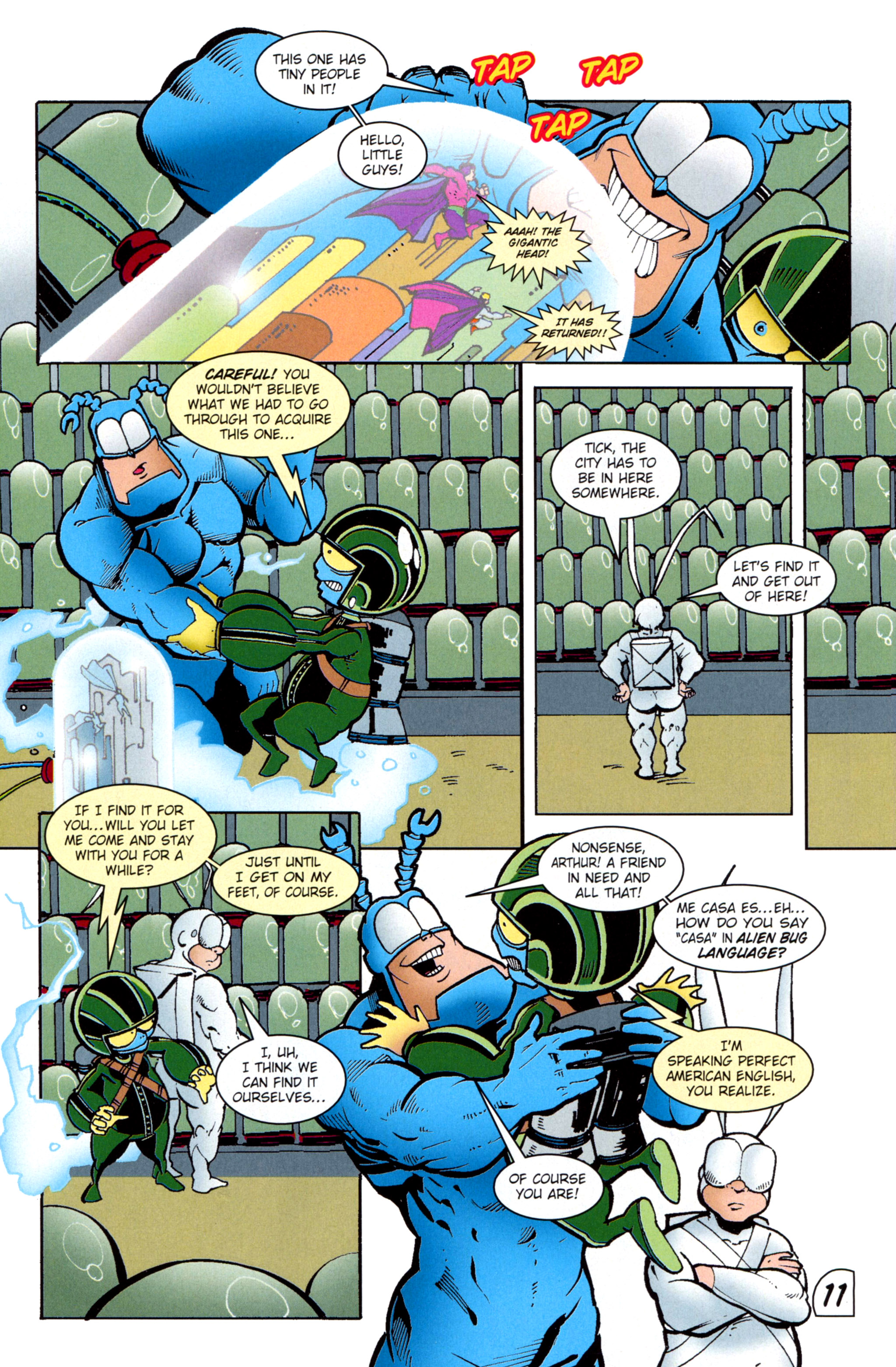Read online Free Comic Book Day 2014 comic -  Issue # The Tick - 13