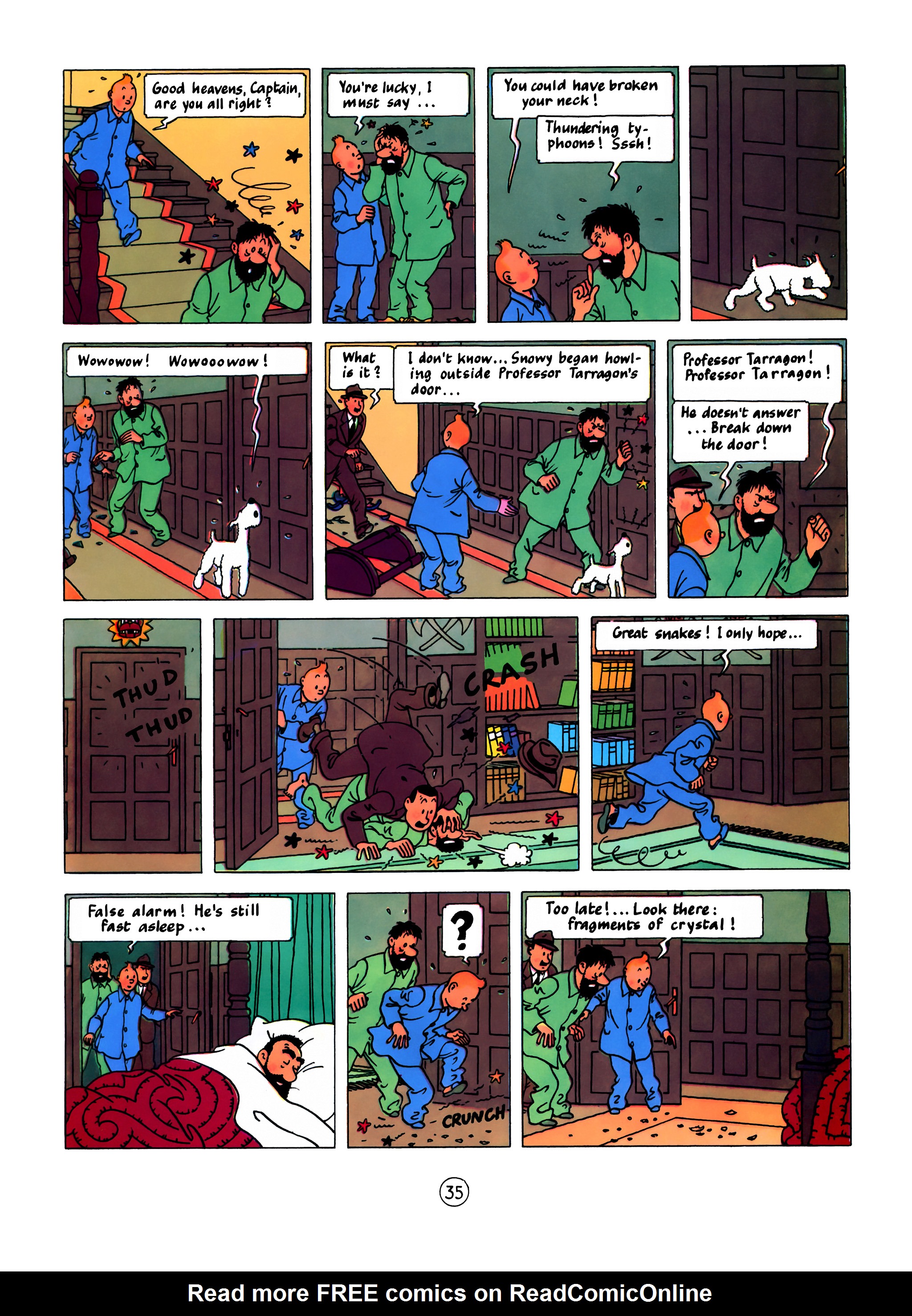 Read online The Adventures of Tintin comic -  Issue #13 - 38