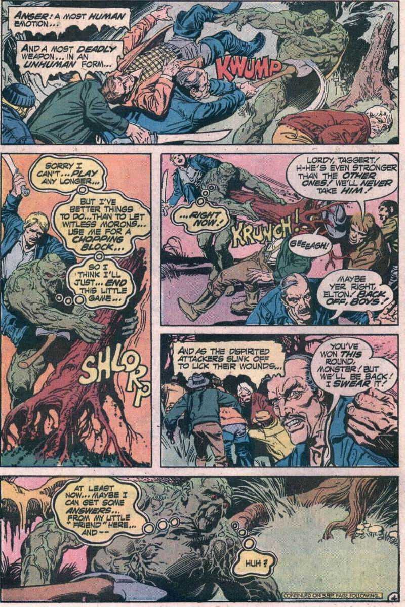 Read online Swamp Thing (1972) comic -  Issue #14 - 5