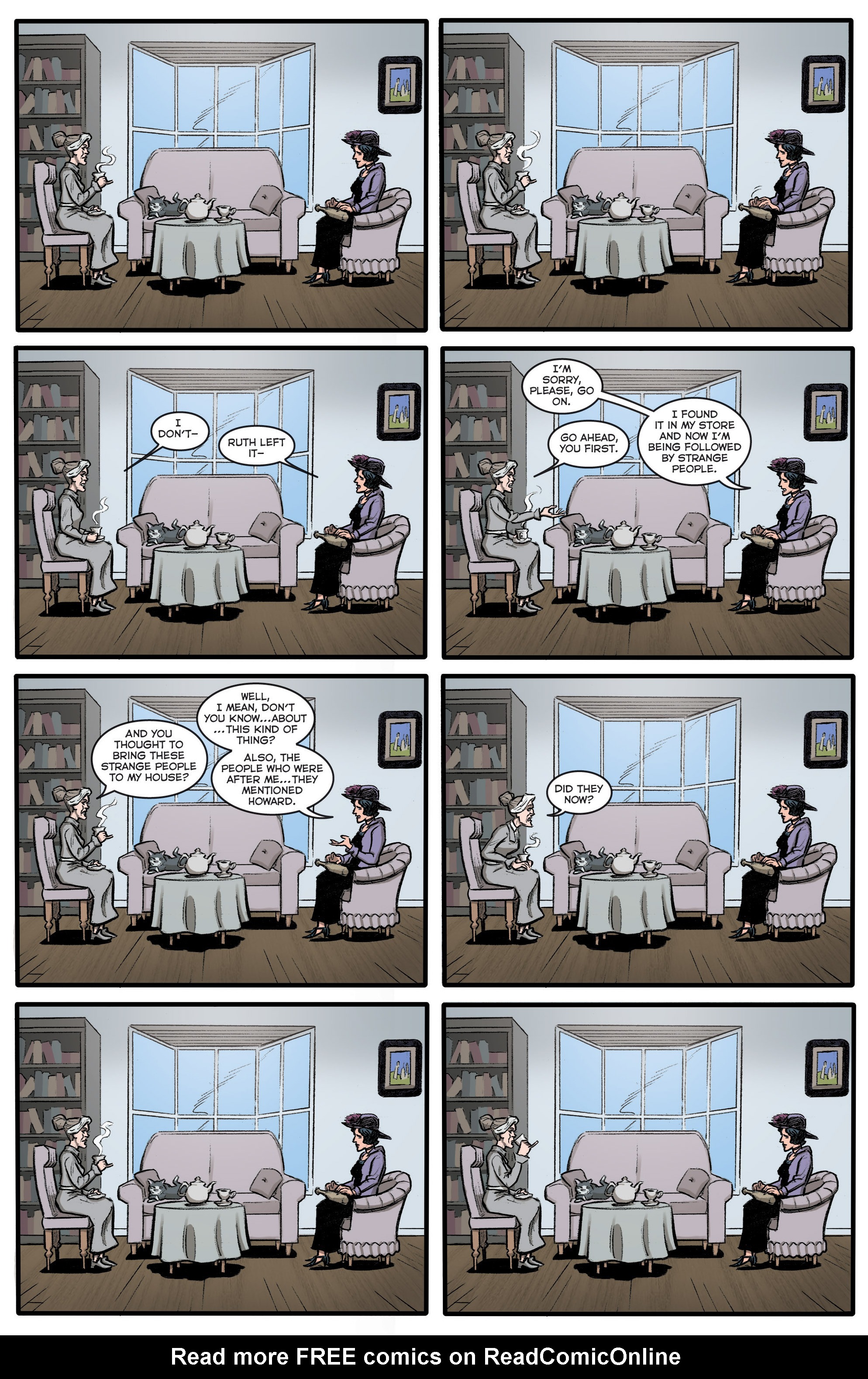 Read online Herald: Lovecraft and Tesla comic -  Issue #8 - 23