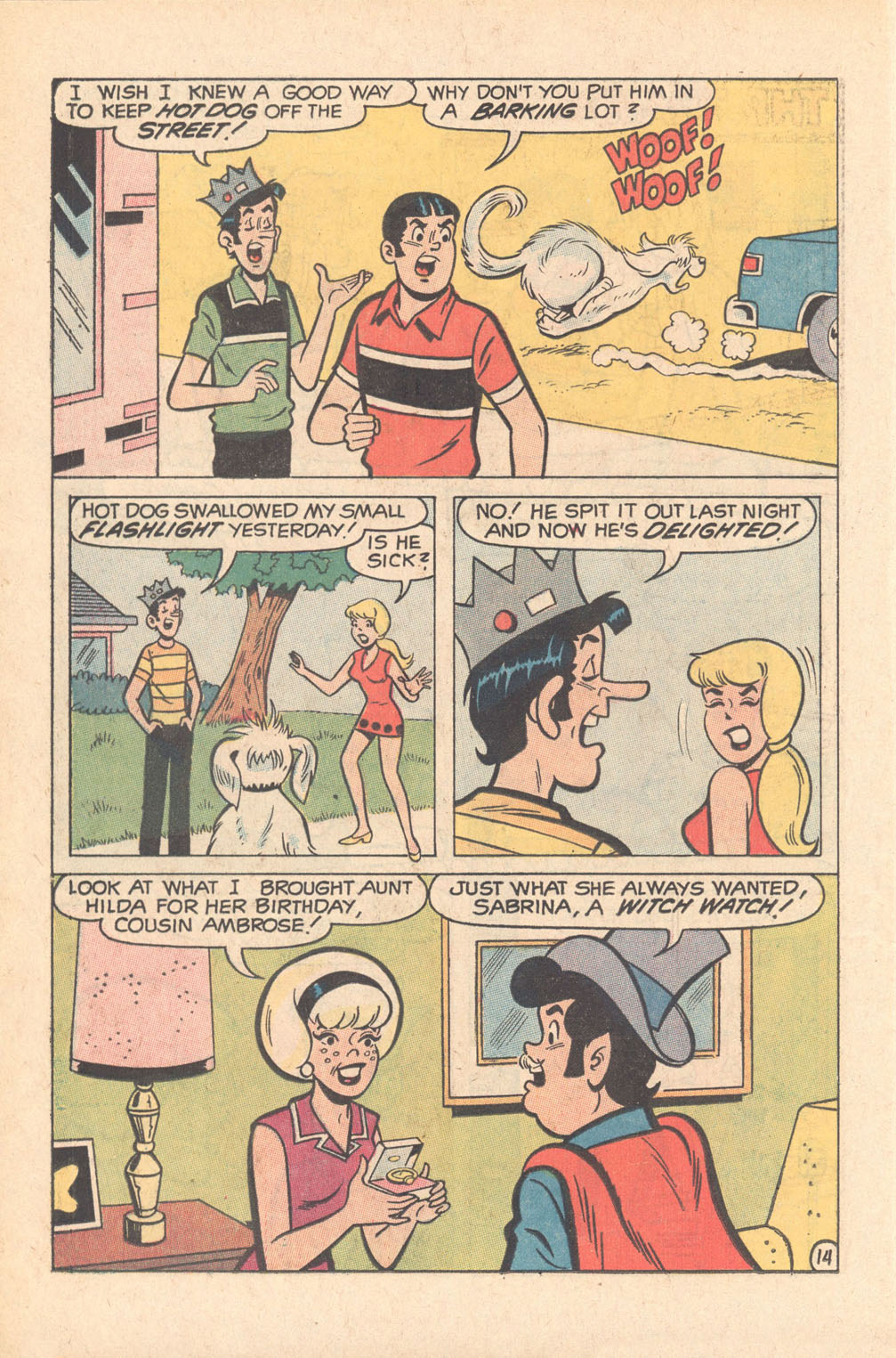 Read online Archie's TV Laugh-Out comic -  Issue #4 - 40
