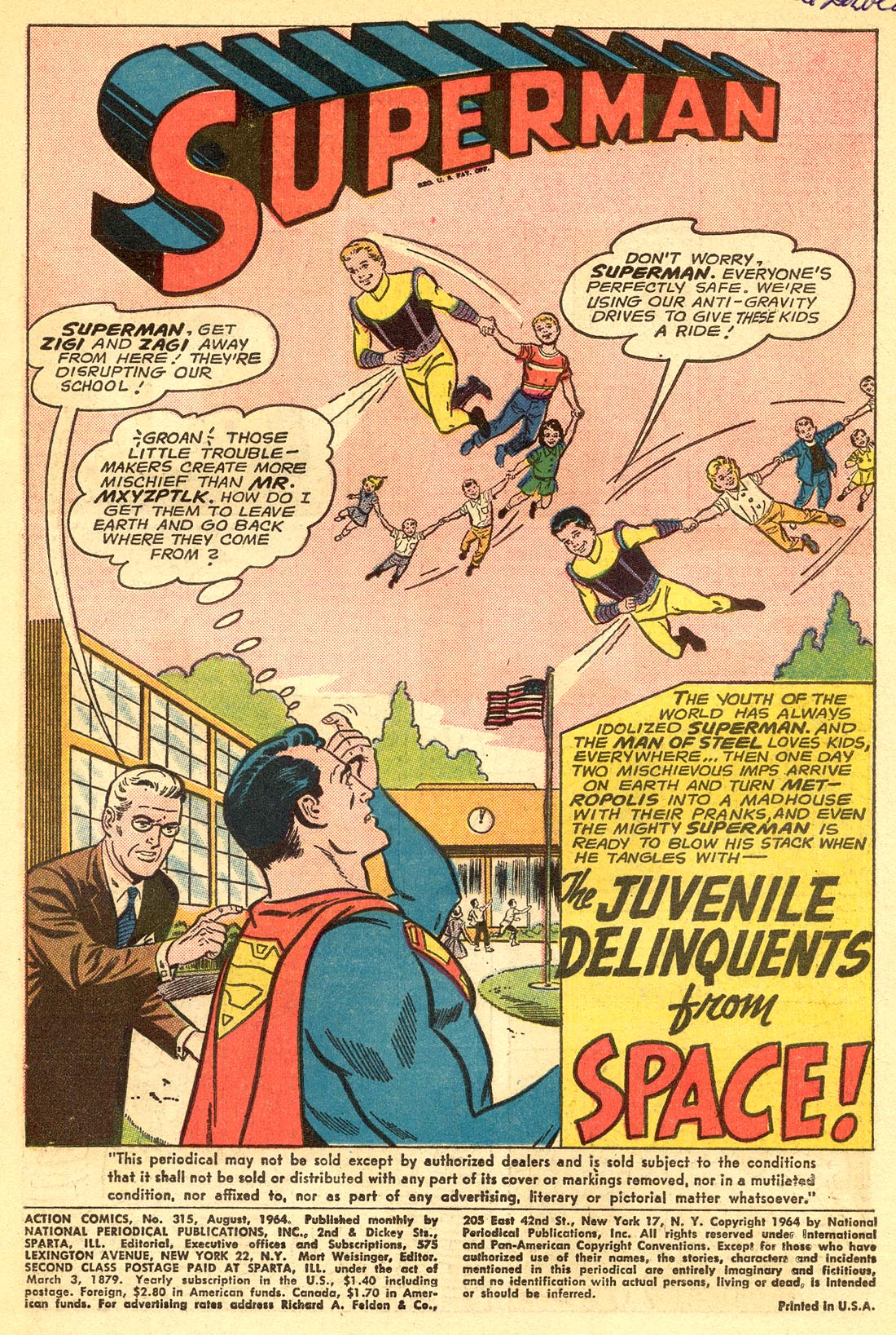 Read online Action Comics (1938) comic -  Issue #315 - 3
