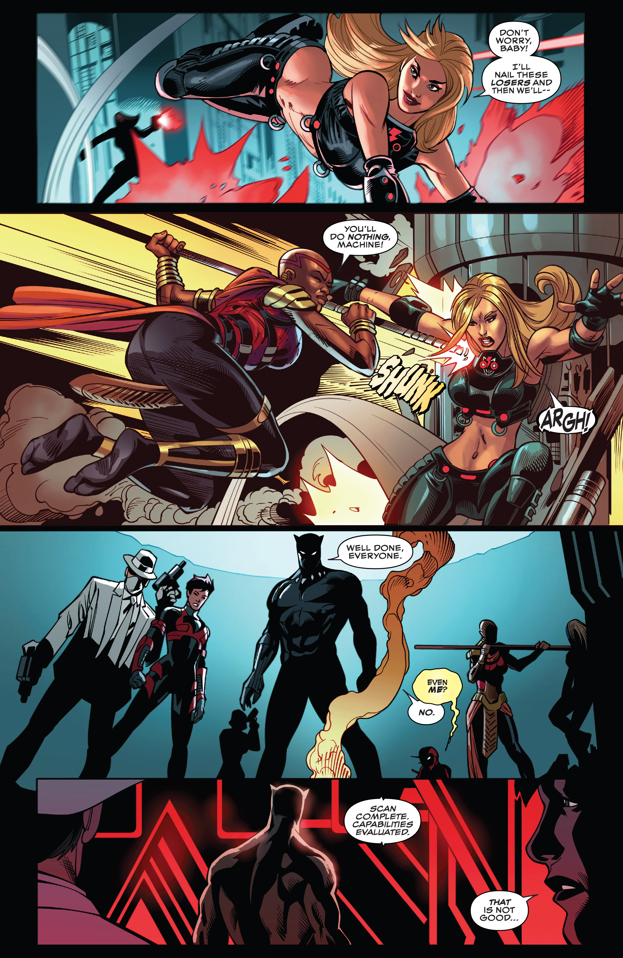 Read online Black Panther and the Agents of Wakanda comic -  Issue #5 - 21