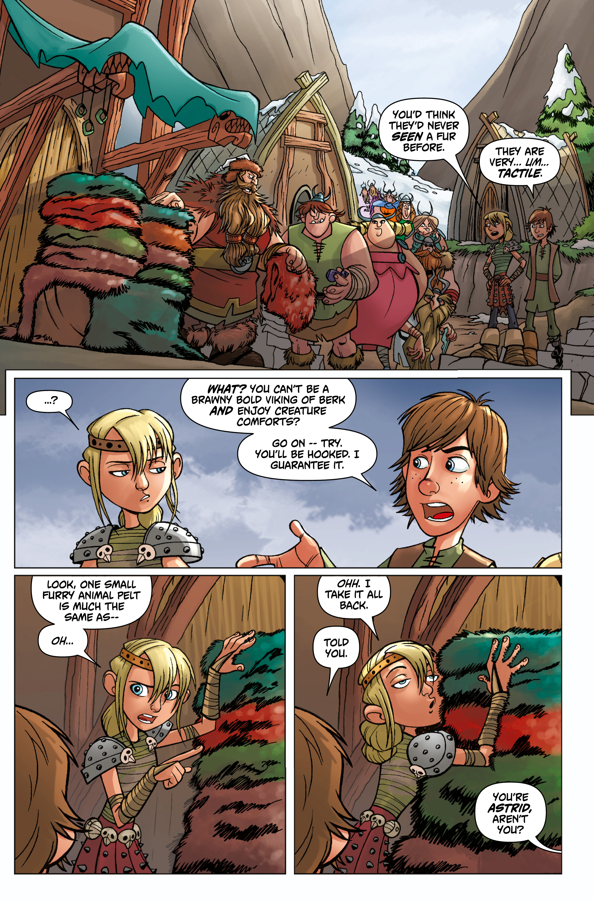 Read online DreamWorks Dragons: Riders of Berk comic -  Issue # _TPB - 14