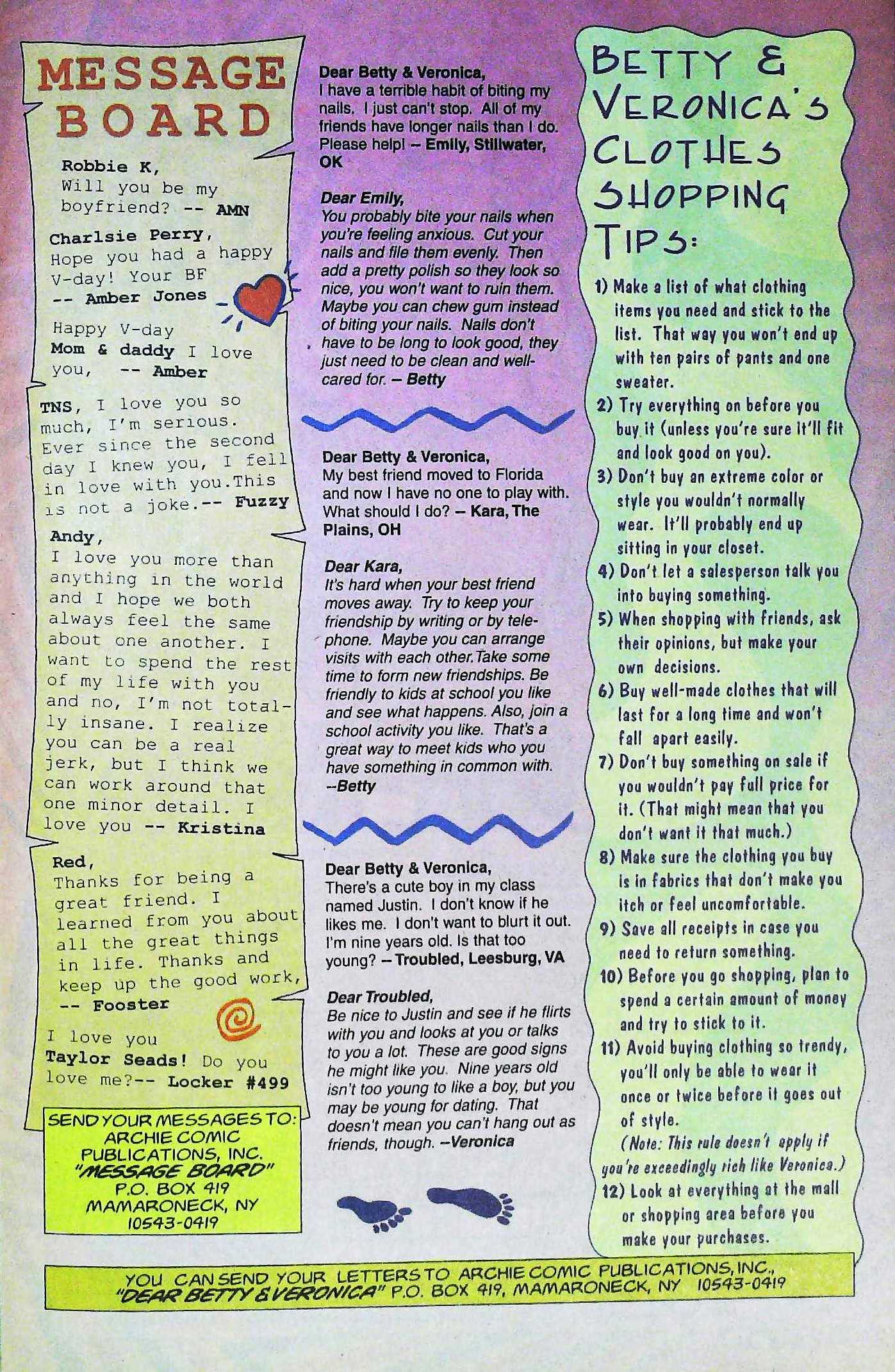 Read online Betty and Veronica (1987) comic -  Issue #113 - 27