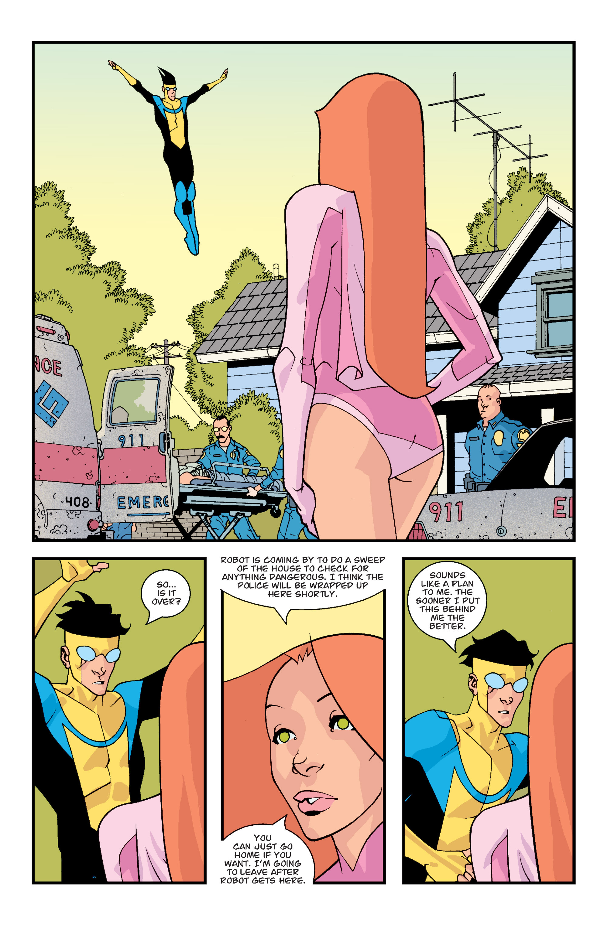Read online Invincible comic -  Issue # _TPB 1 - Family matters - 99