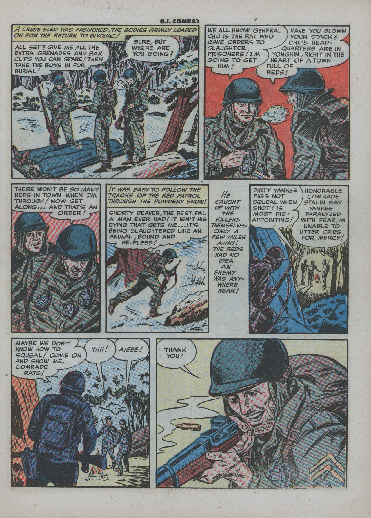 Read online G.I. Combat (1952) comic -  Issue #4 - 13