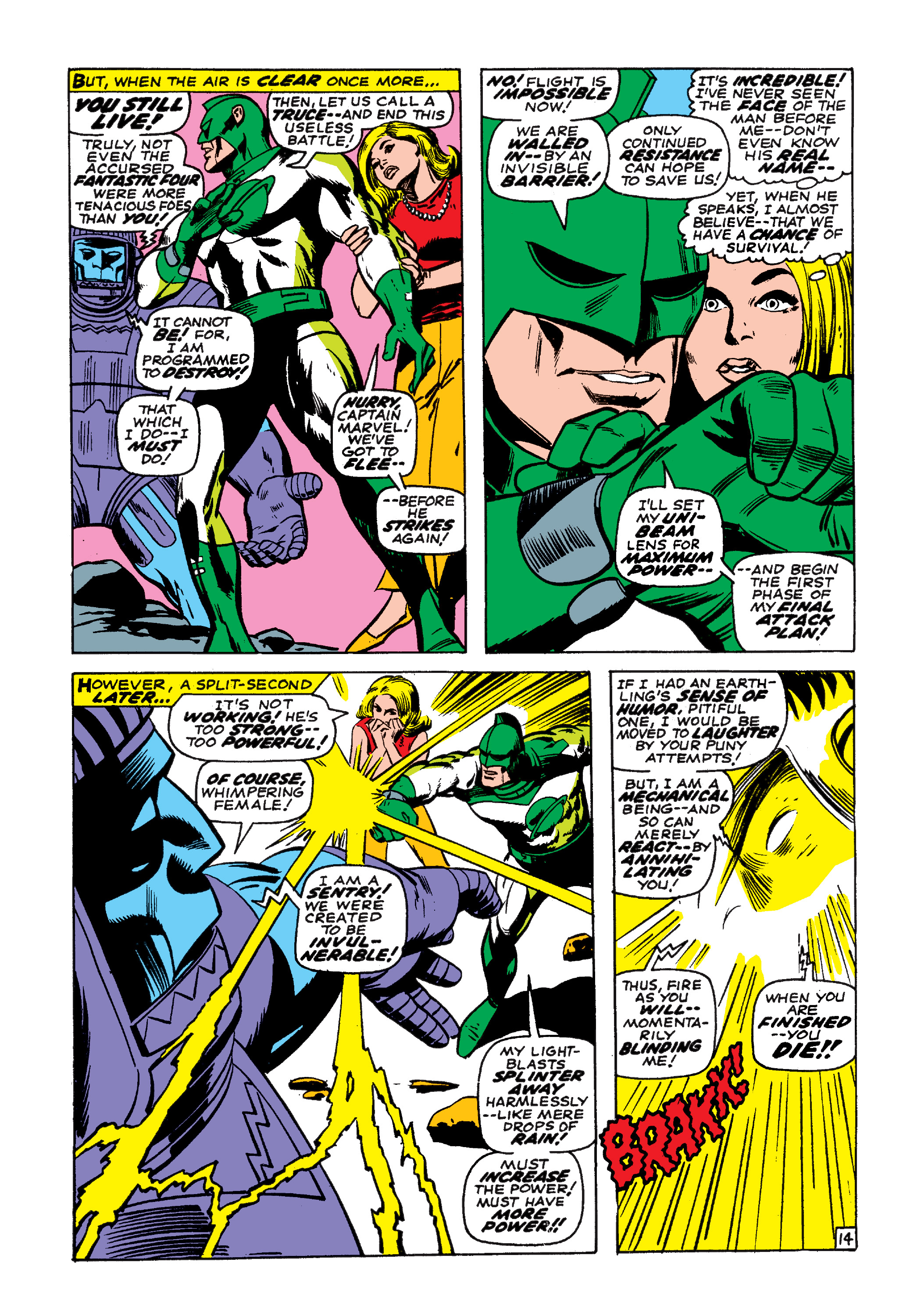 Read online Marvel Masterworks: Captain Marvel comic -  Issue # TPB 1 (Part 1) - 58