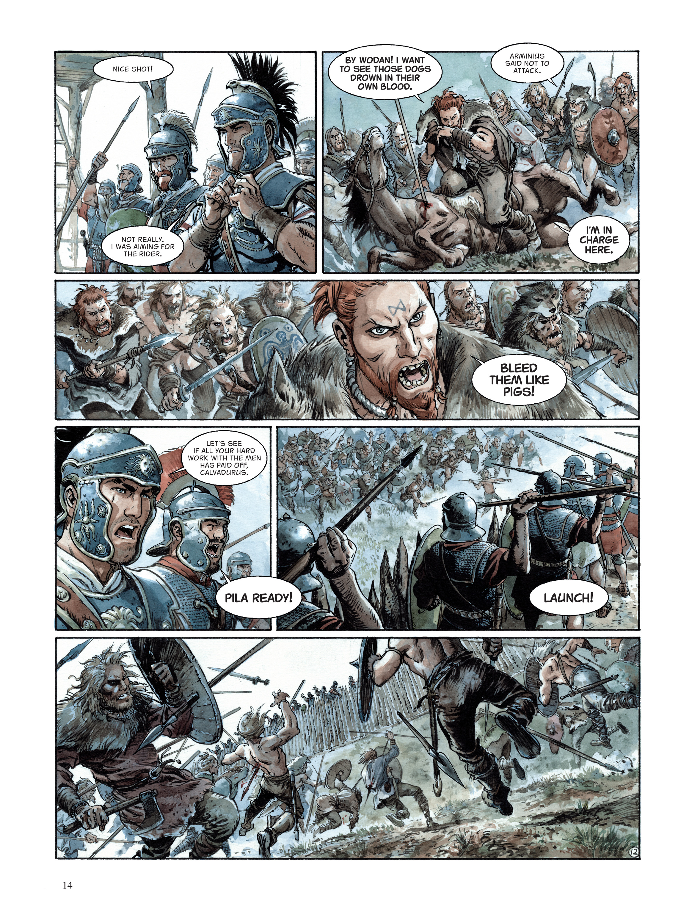 Read online The Eagles of Rome comic -  Issue # TPB 4 - 15