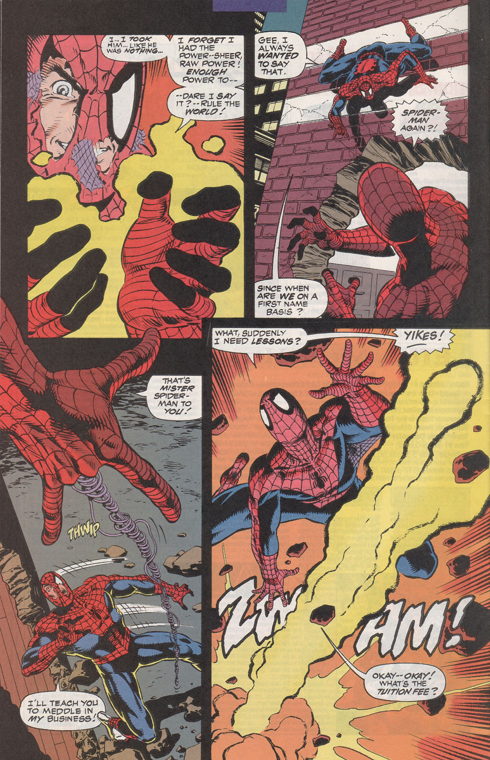 Read online Spider-Man (1990) comic -  Issue #32 - Vengeance Part 1 - 22