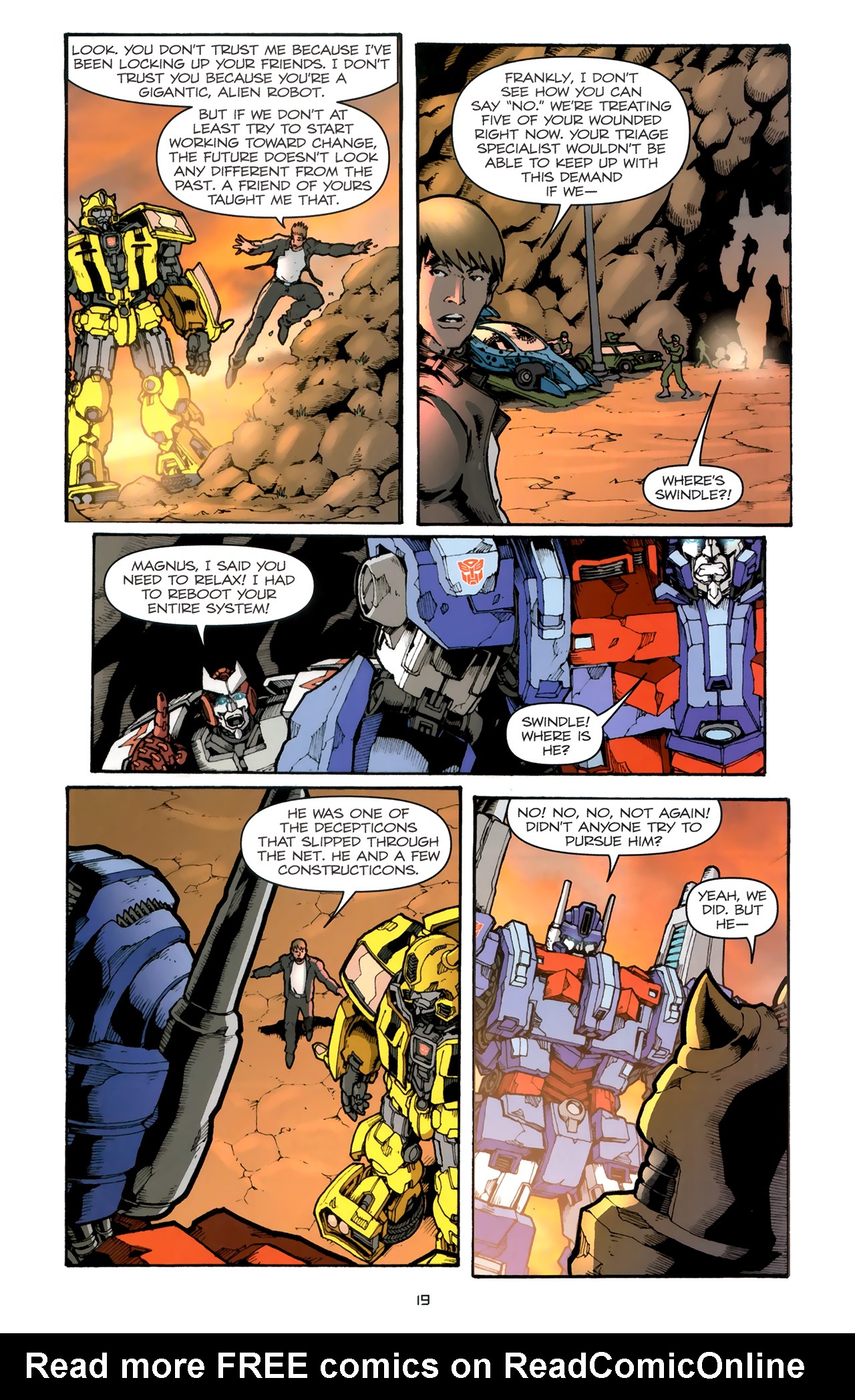 Read online The Transformers (2009) comic -  Issue #6 - 22