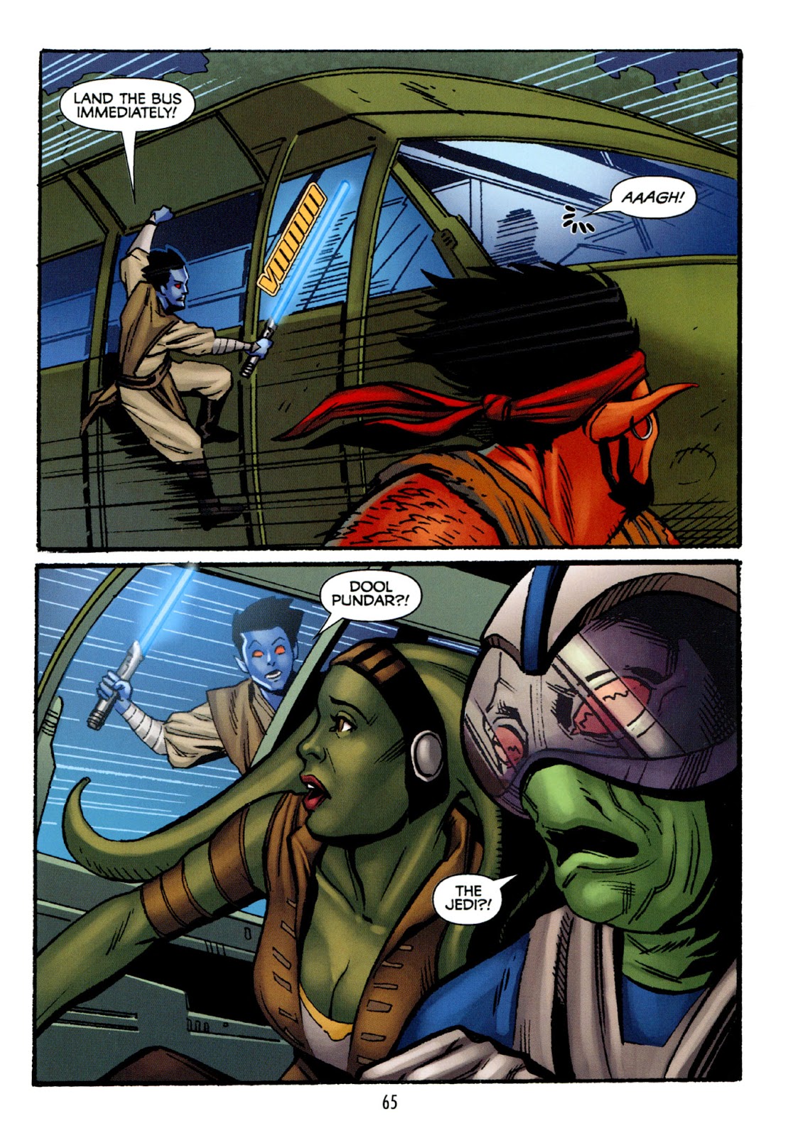 Star Wars: The Clone Wars - Strange Allies issue Full - Page 66