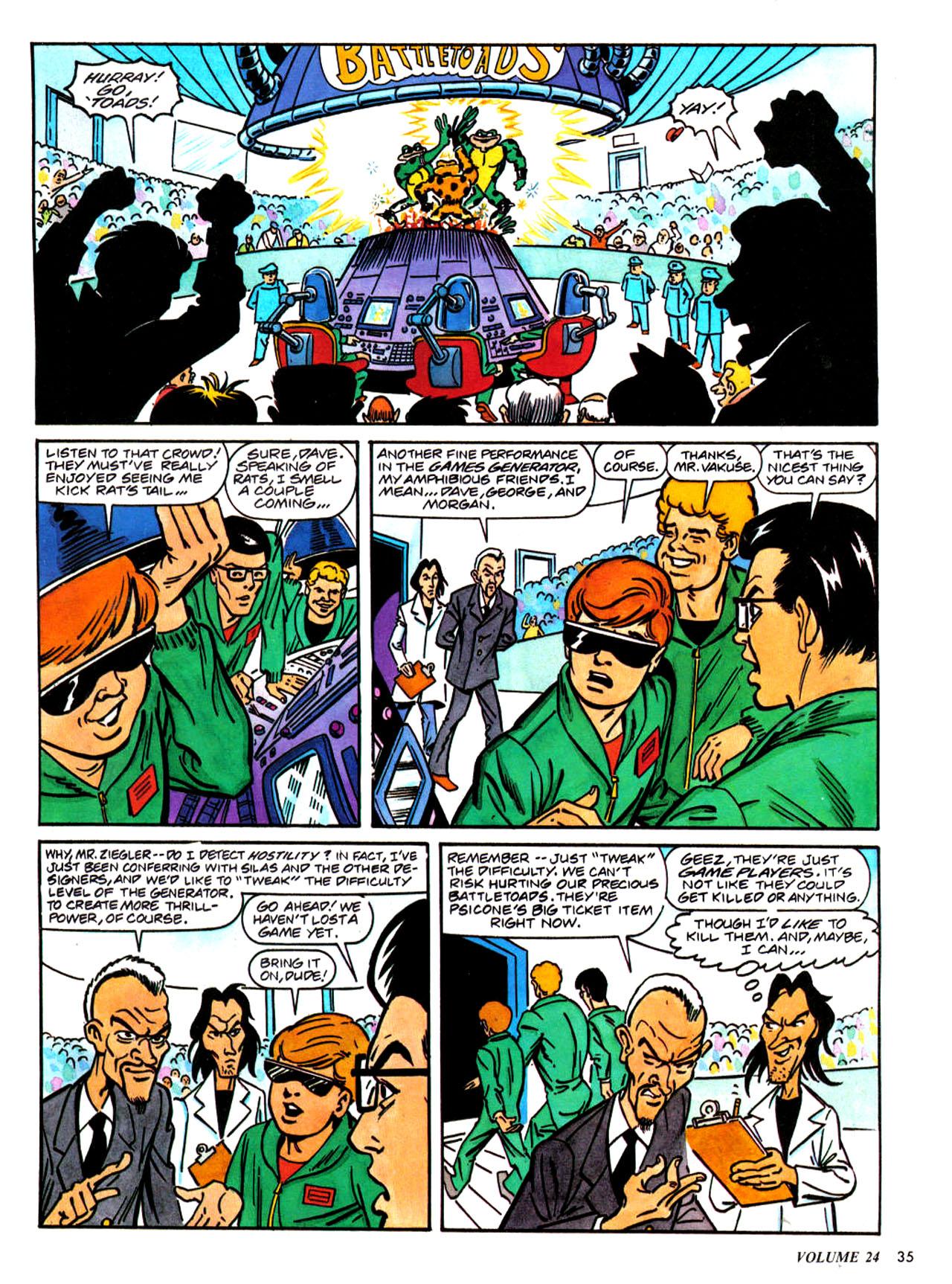 Read online Nintendo Power comic -  Issue #24 - 36