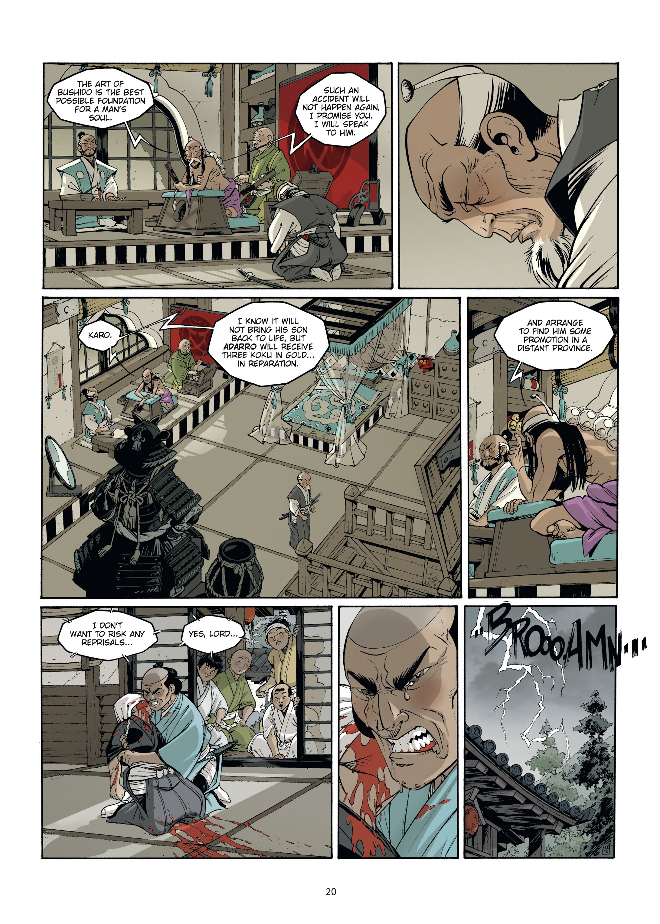 Read online Okko: The Cycle Of Emptiness comic -  Issue #1 - 20