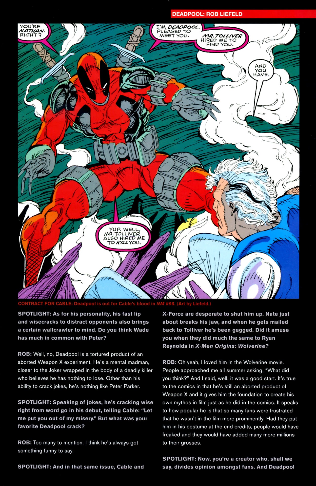 Read online Marvel Spotlight: Deadpool comic -  Issue # Full - 10
