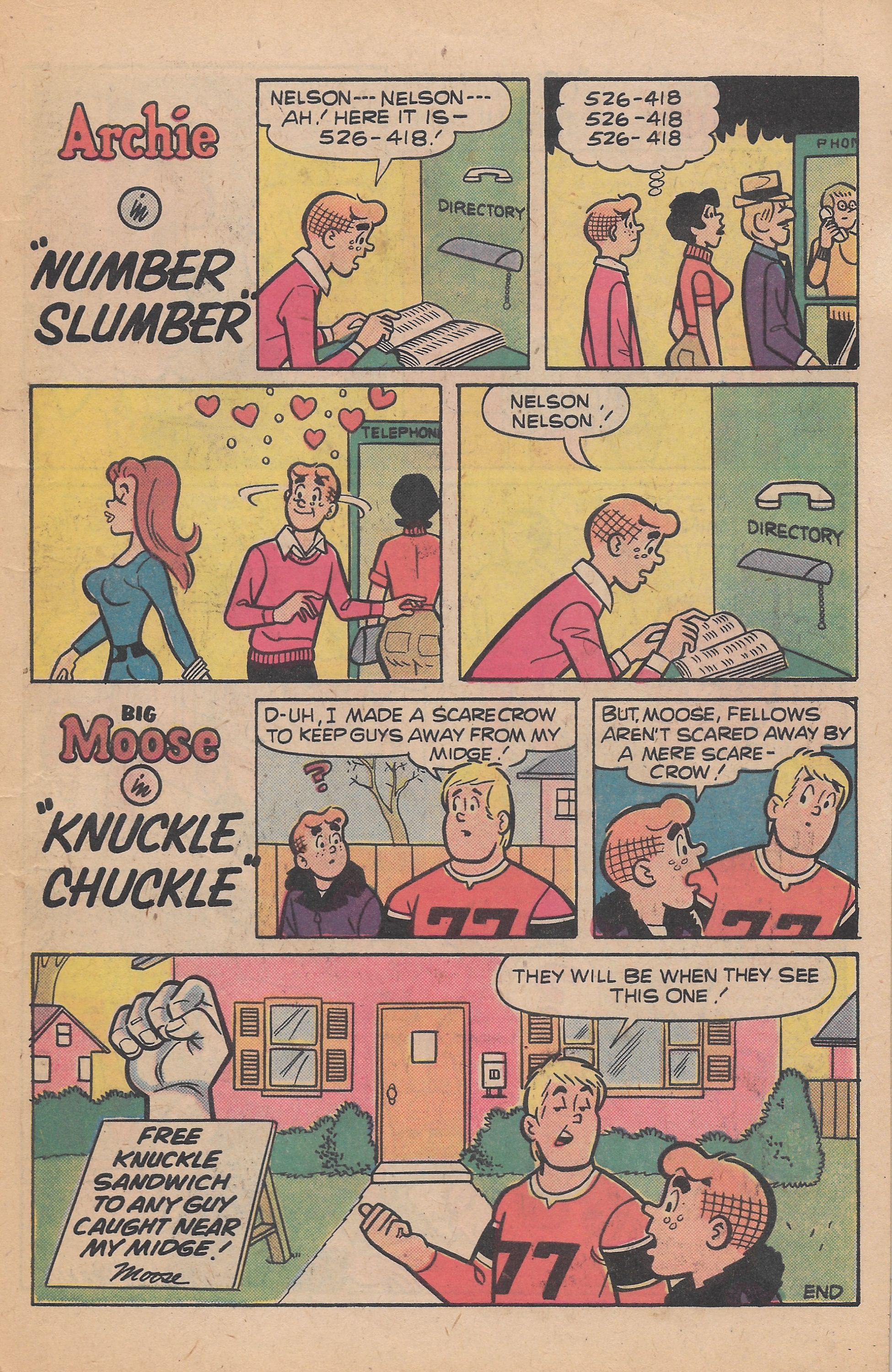 Read online Archie's Joke Book Magazine comic -  Issue #231 - 7