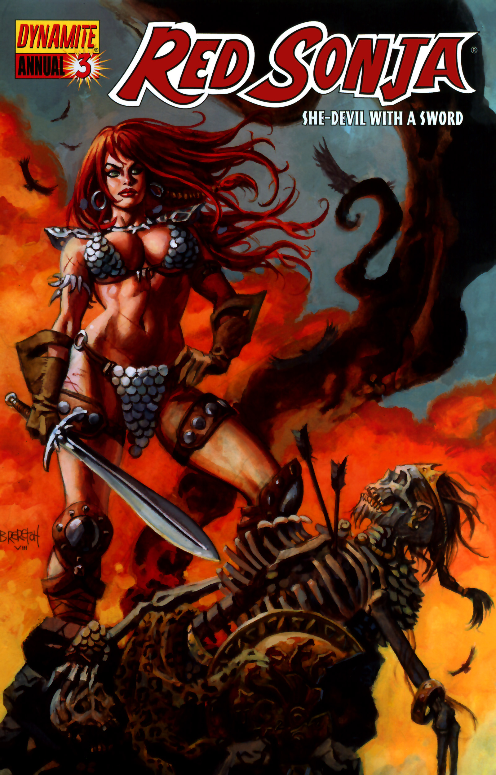 Read online Red Sonja (2005) comic -  Issue # _Annual 3 - 1
