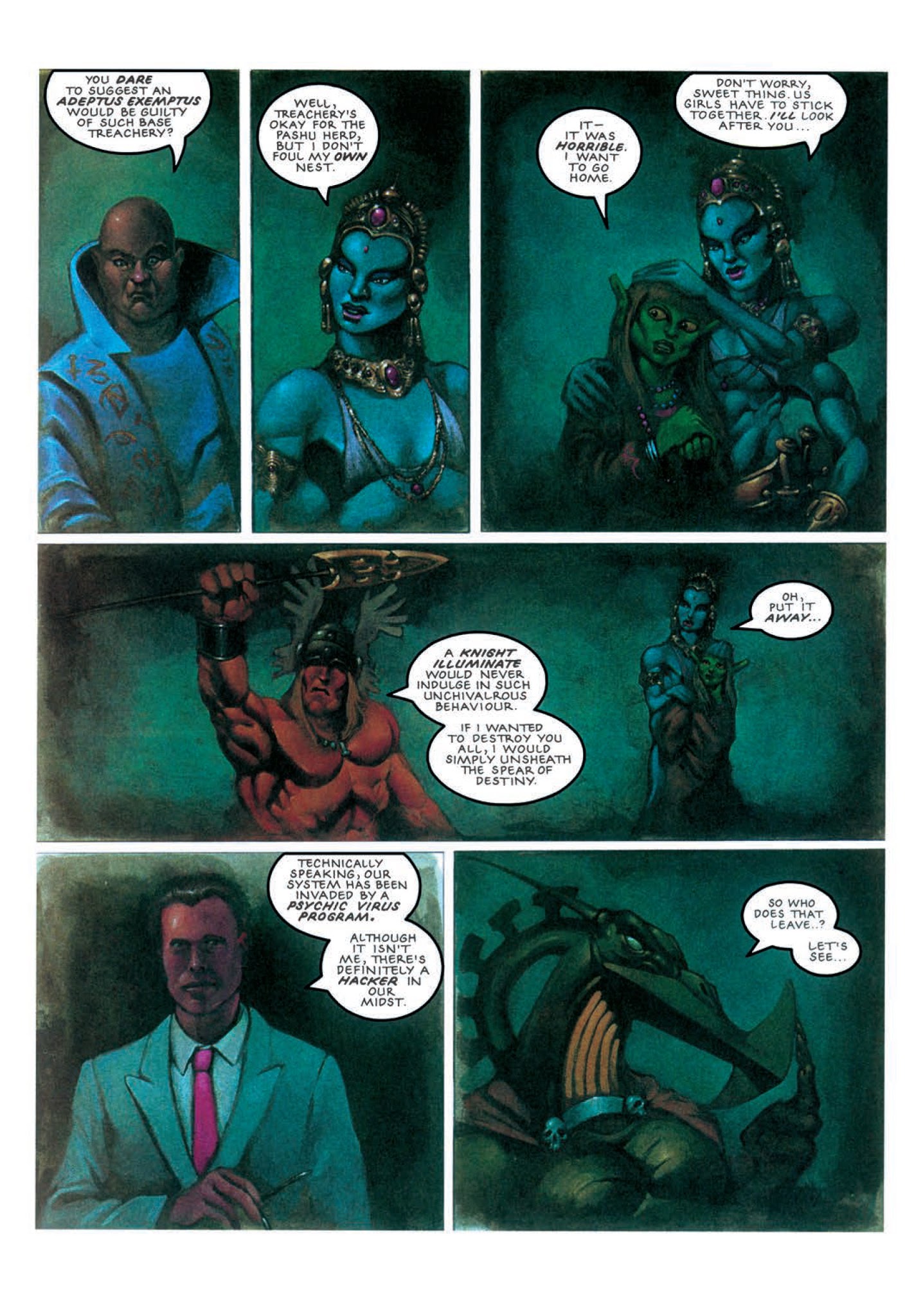 Read online The Complete Nemesis The Warlock comic -  Issue # TPB 3 - 223