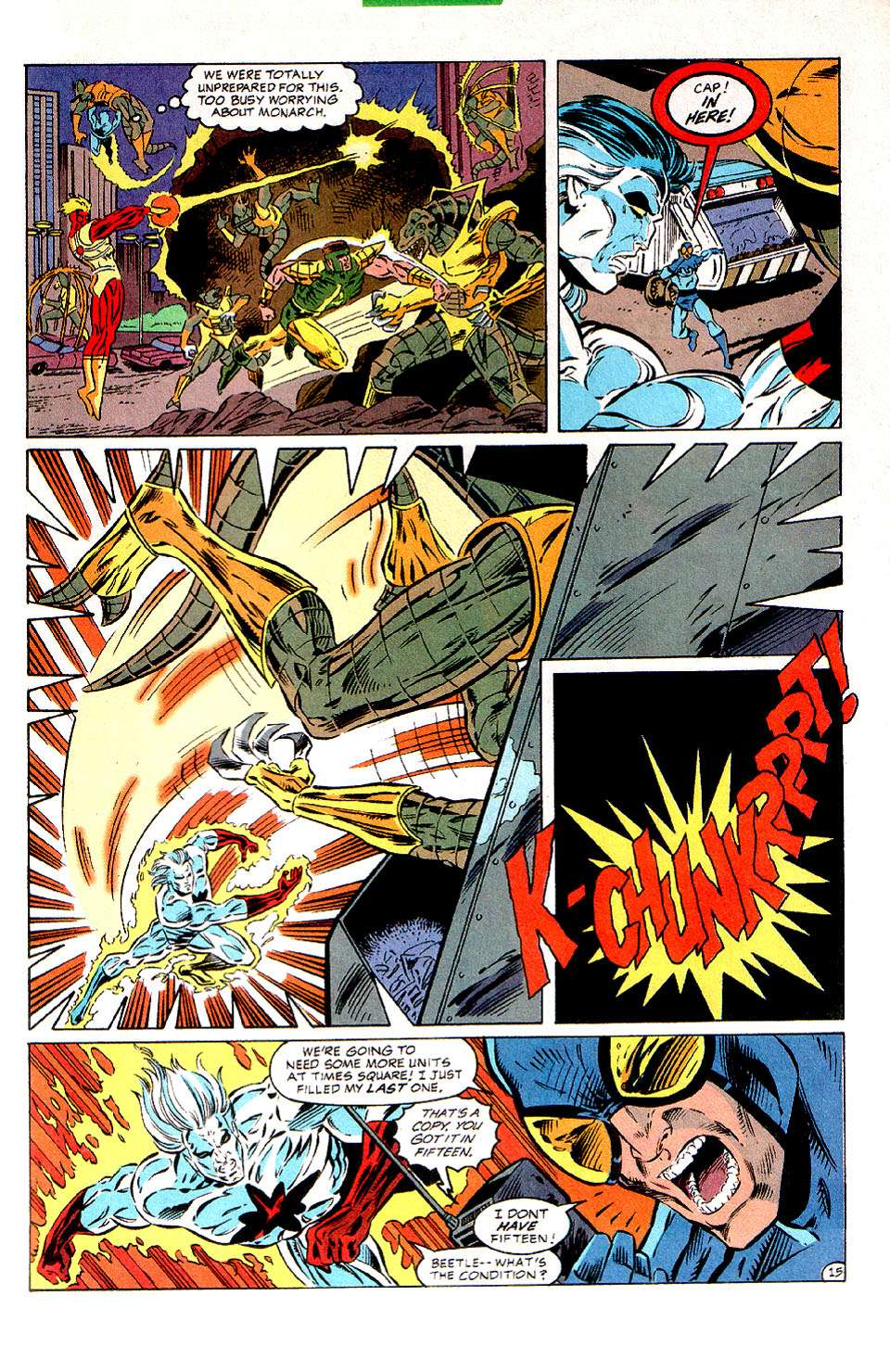 Read online Extreme Justice comic -  Issue #8 - 16