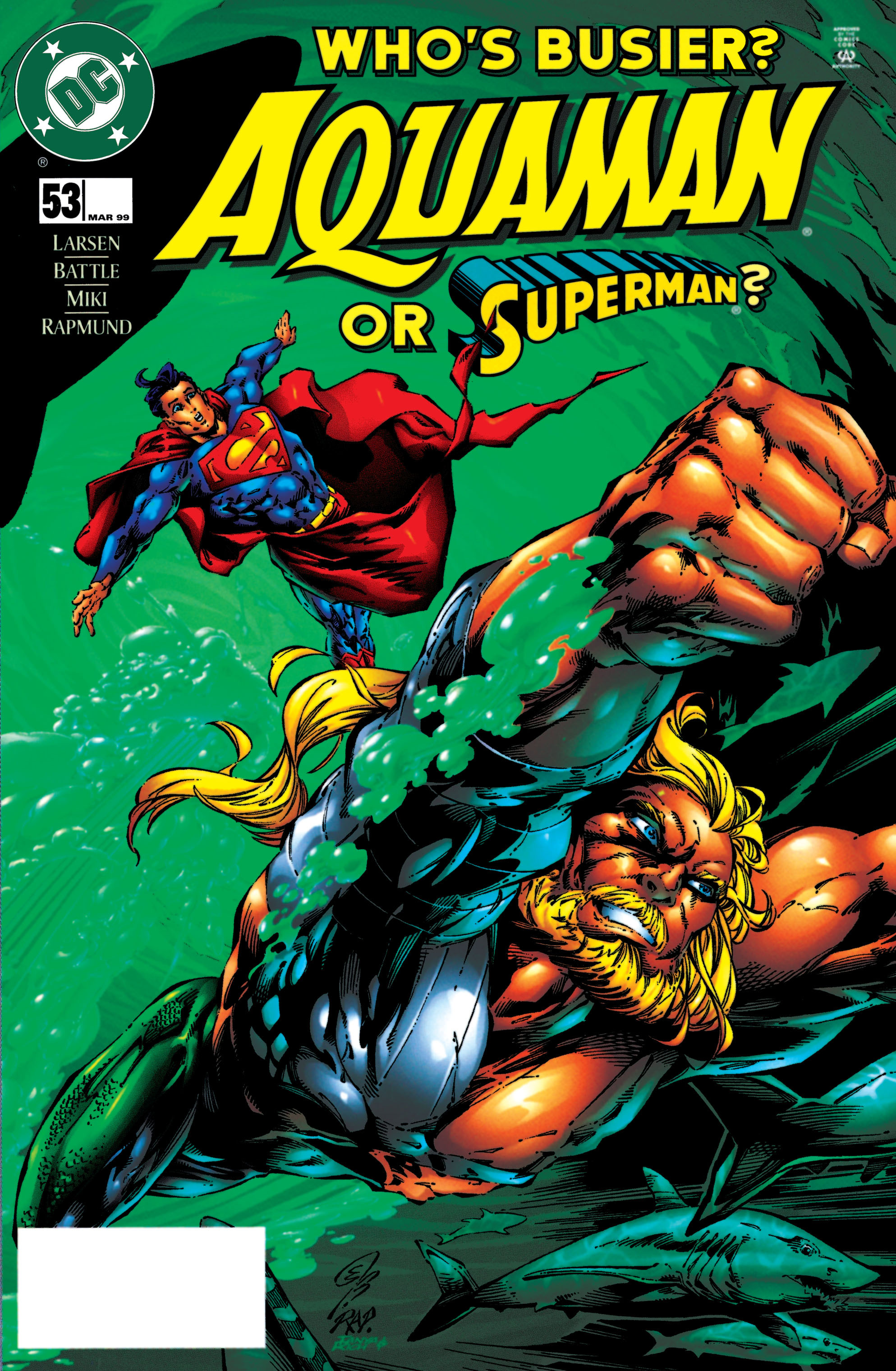 Read online Aquaman (1994) comic -  Issue #53 - 1