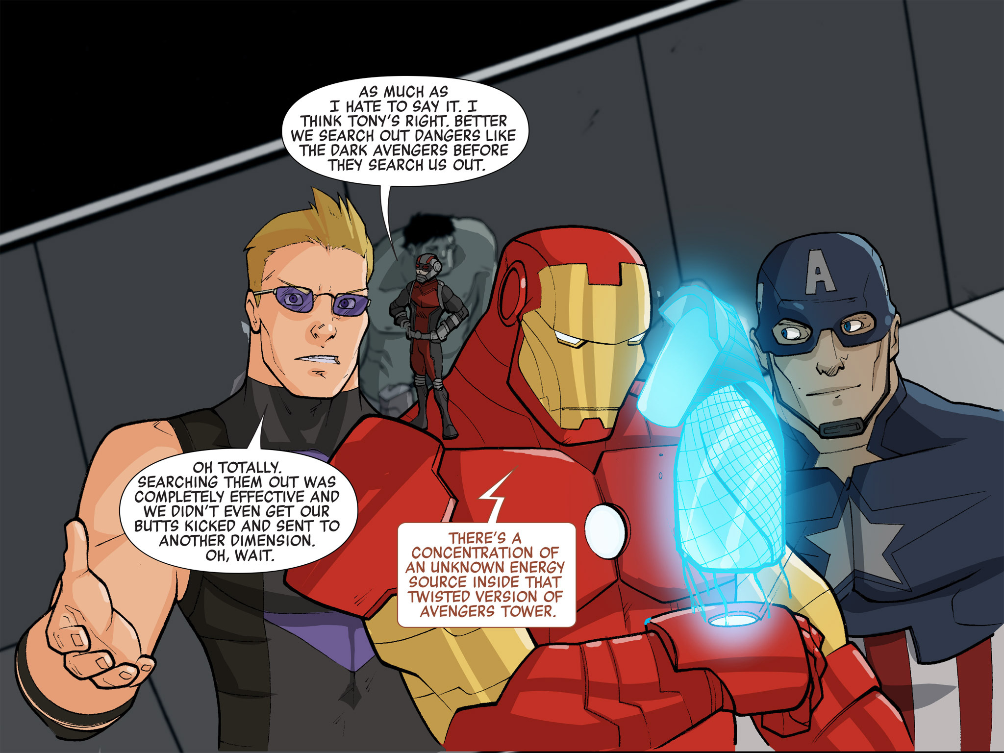 Read online Marvel Universe Avengers Infinite Comic comic -  Issue #4 - 5