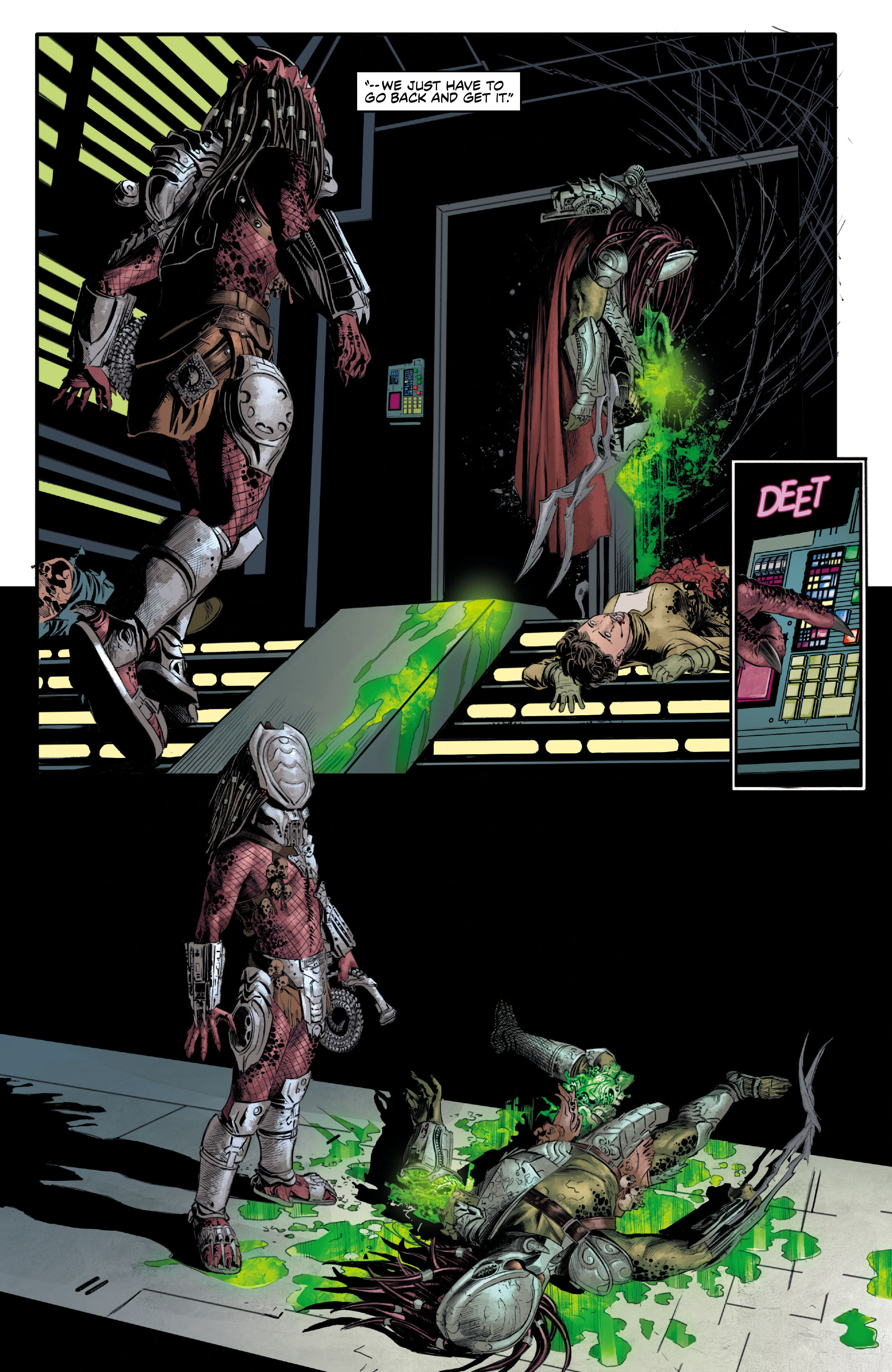 Read online Alien vs. Predator: Thicker Than Blood comic -  Issue # _TPB - 40