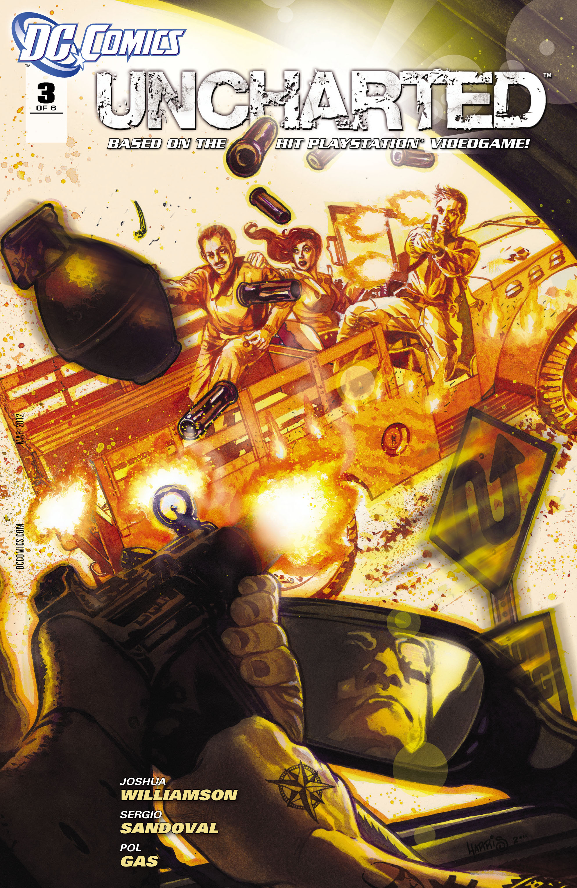 Read online Uncharted comic -  Issue #3 - 2