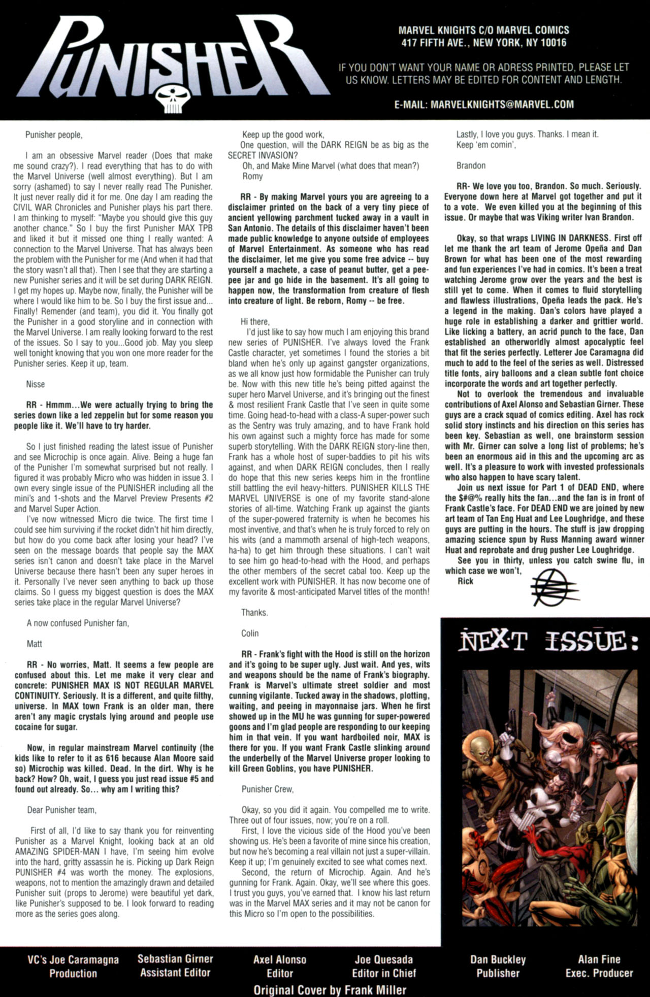 Read online Punisher (2009) comic -  Issue #5 - 25
