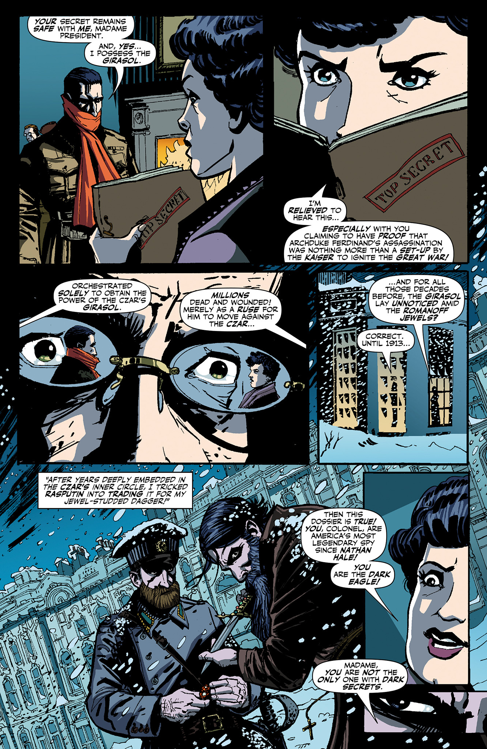Read online The Shadow/Green Hornet: Dark Nights comic -  Issue #1 - 7