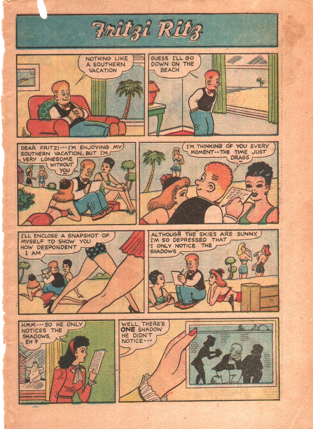 Read online Fritzi Ritz (1953) comic -  Issue #51 - 5