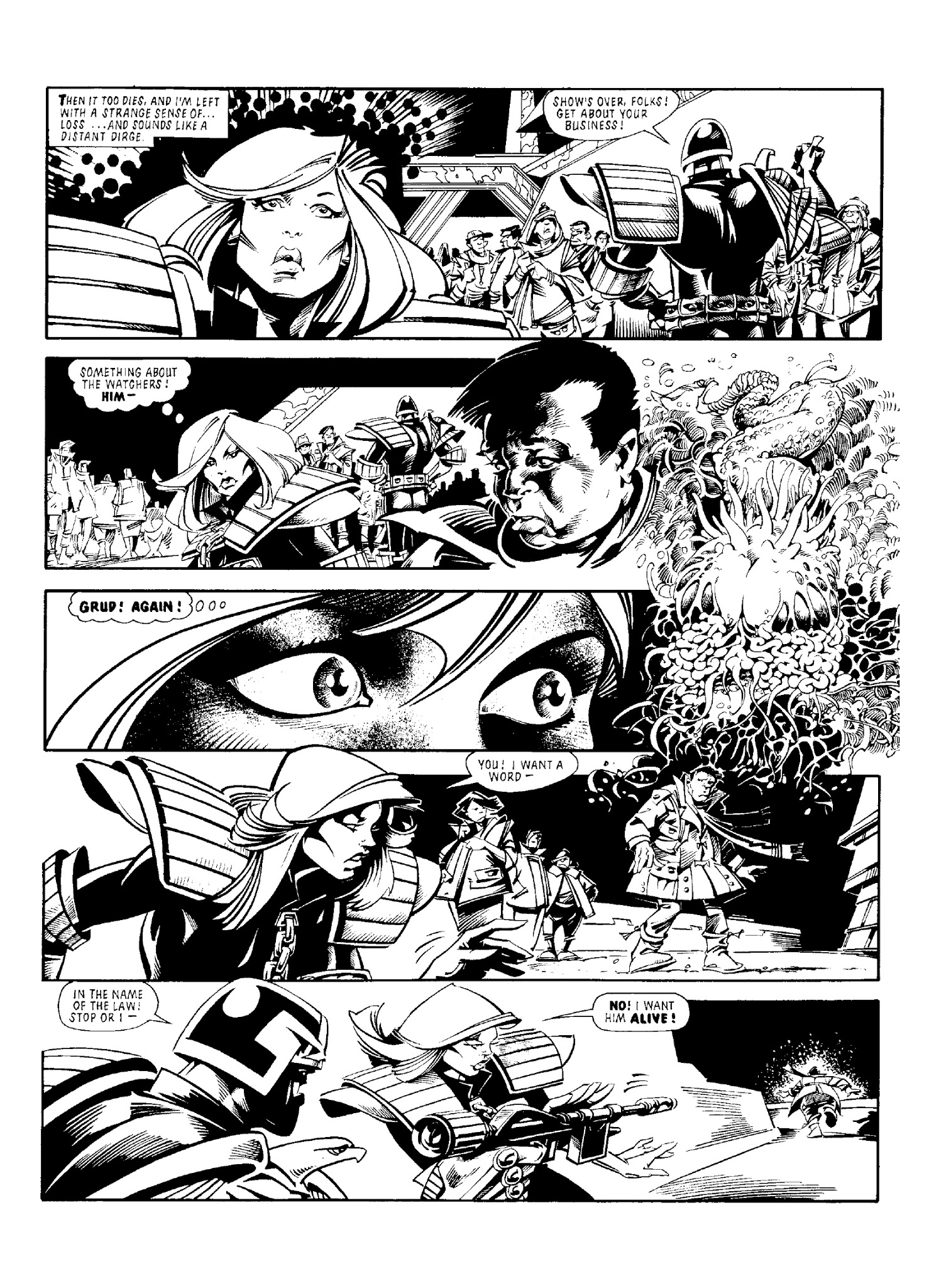Read online Judge Anderson: The Psi Files comic -  Issue # TPB 3 - 268