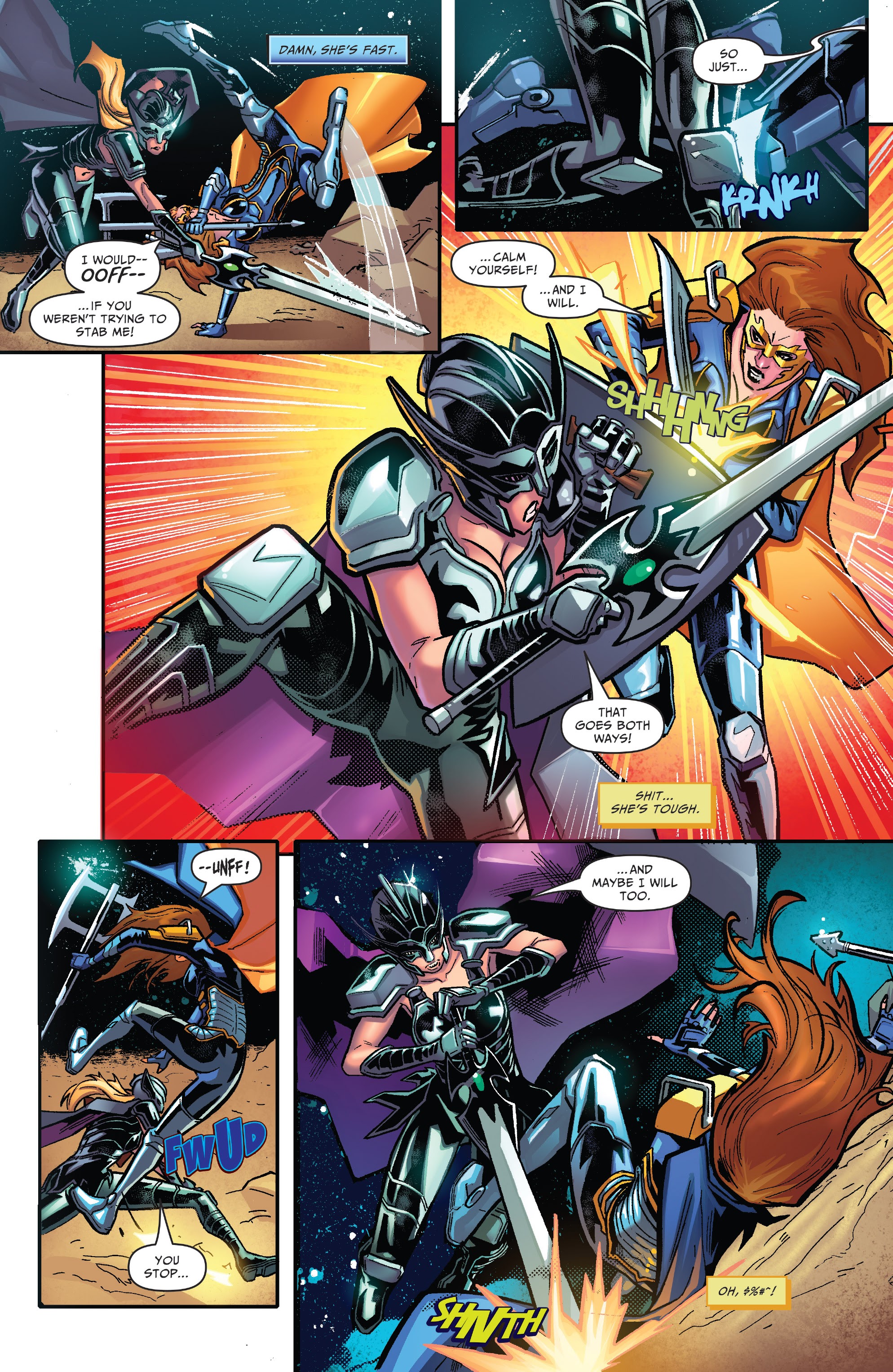Read online Belle vs The Black Knight comic -  Issue # Full - 14
