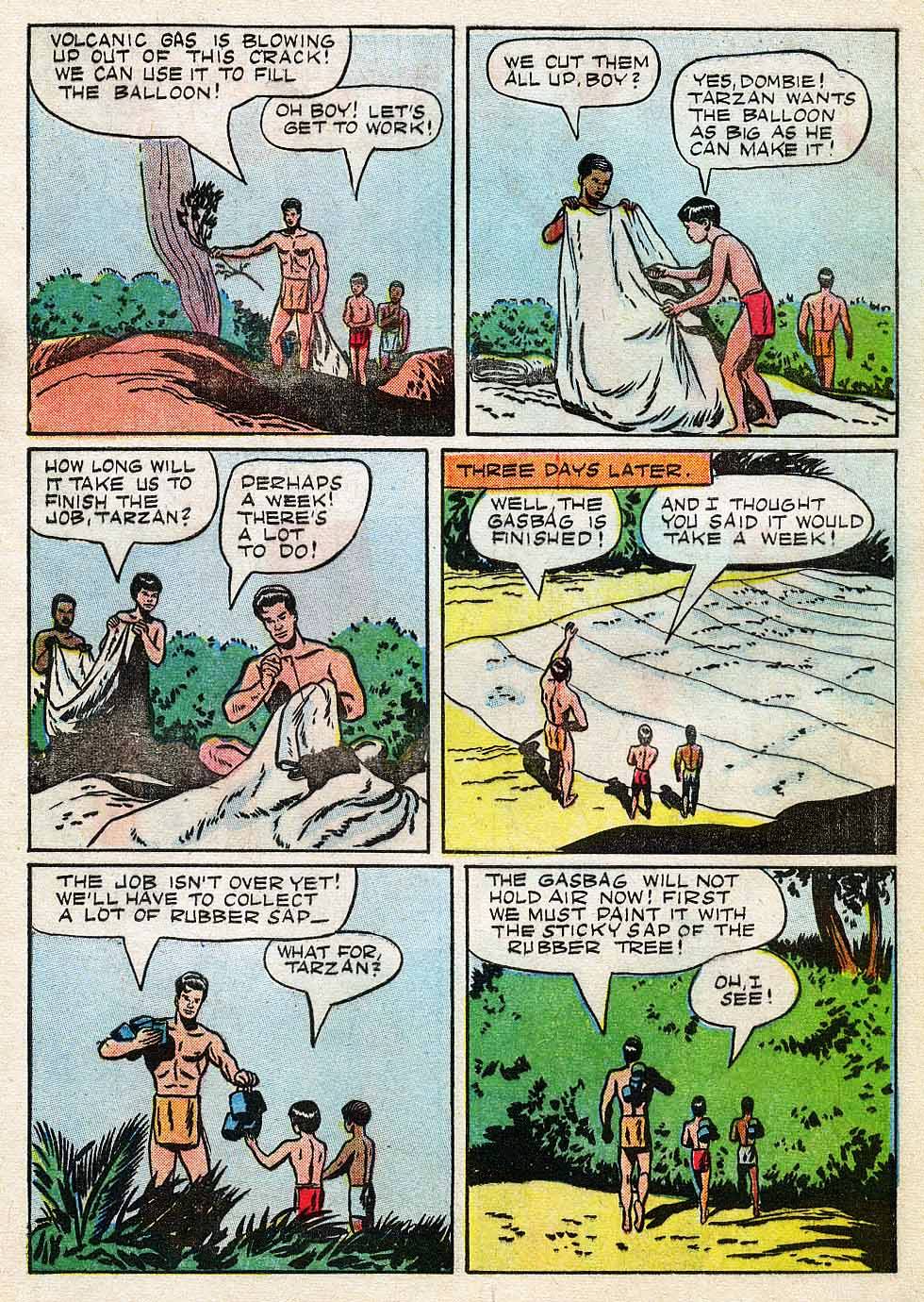 Read online Tarzan (1948) comic -  Issue #7 - 5
