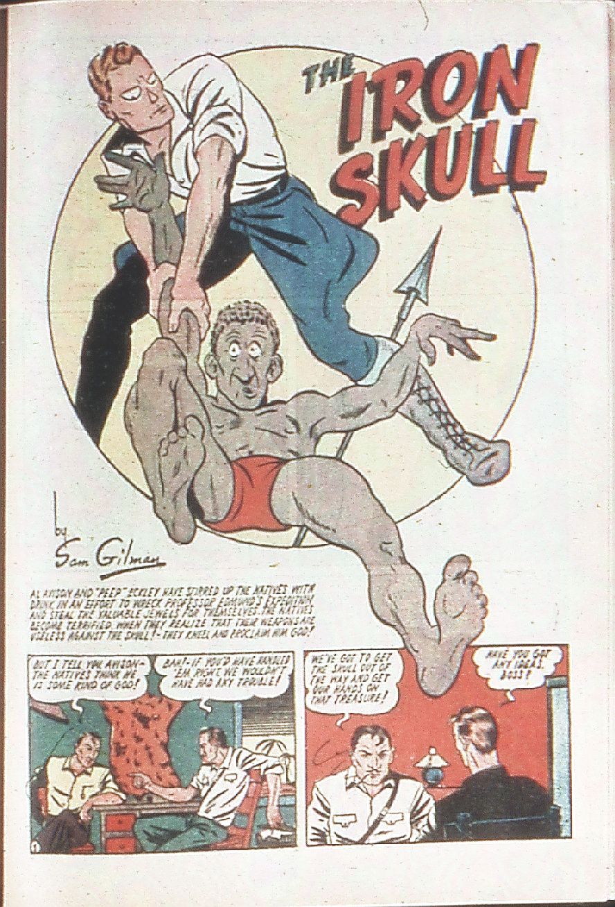 Read online Amazing Man Comics comic -  Issue #18 - 57