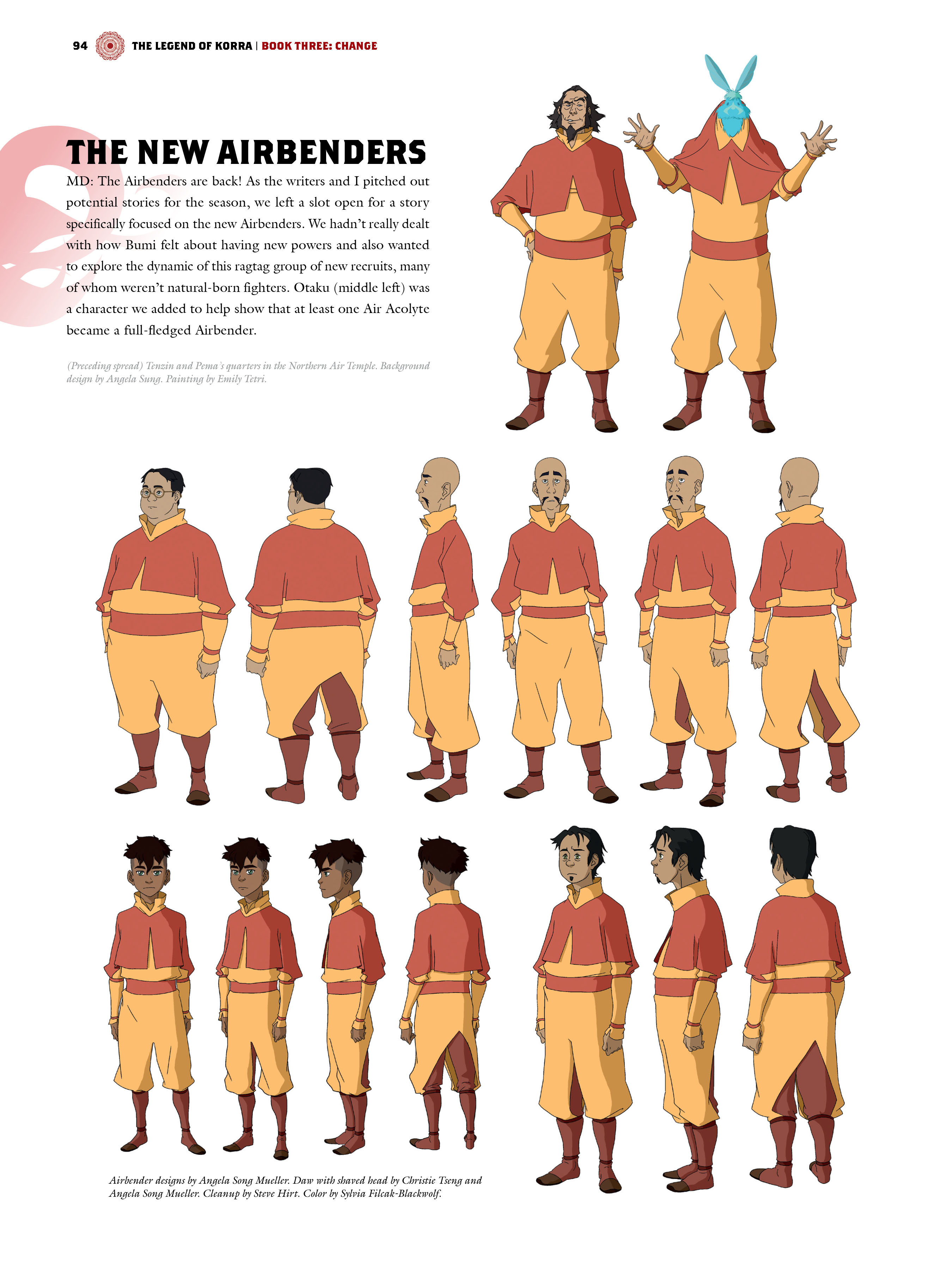 Read online The Legend of Korra: The Art of the Animated Series comic -  Issue # TPB 3 - 95