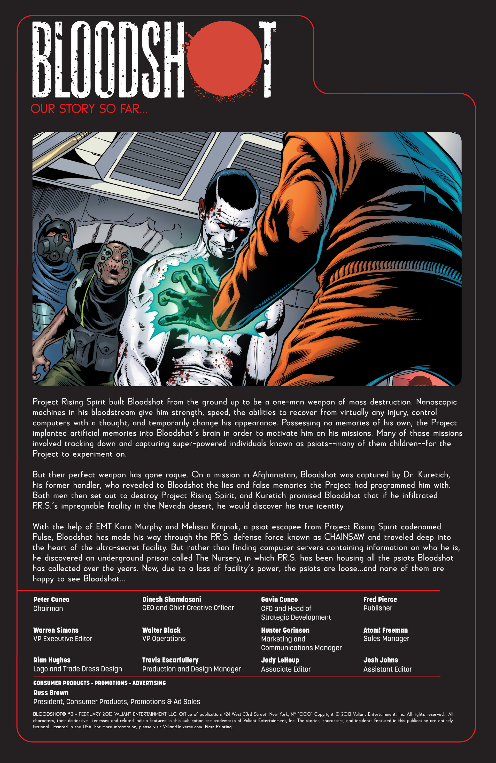 Read online Bloodshot (2012) comic -  Issue #8 - 2