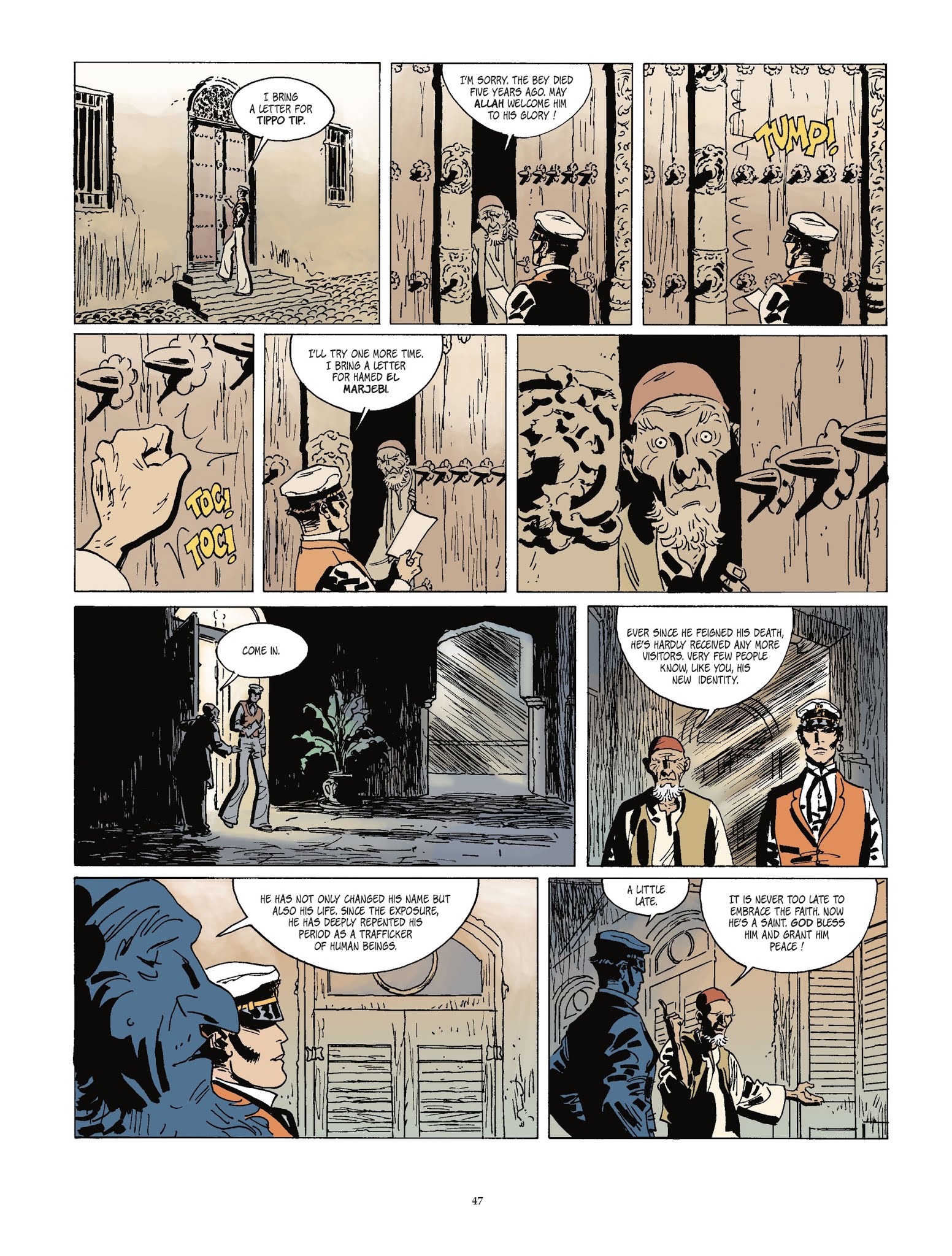 Read online Corto Maltese [GER] comic -  Issue #16 - 47