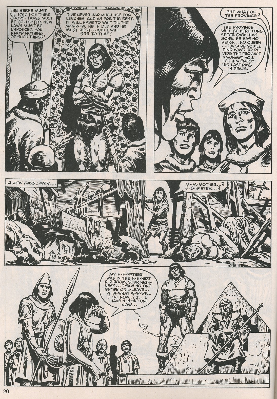 Read online The Savage Sword Of Conan comic -  Issue #116 - 20