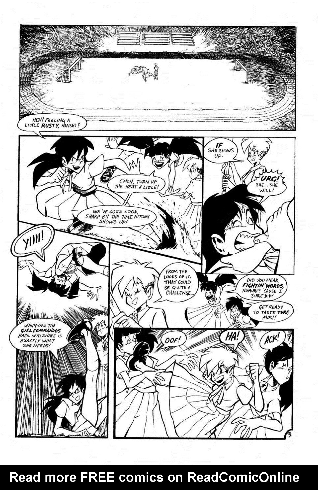 Read online Ninja High School (1986) comic -  Issue #79 - 2